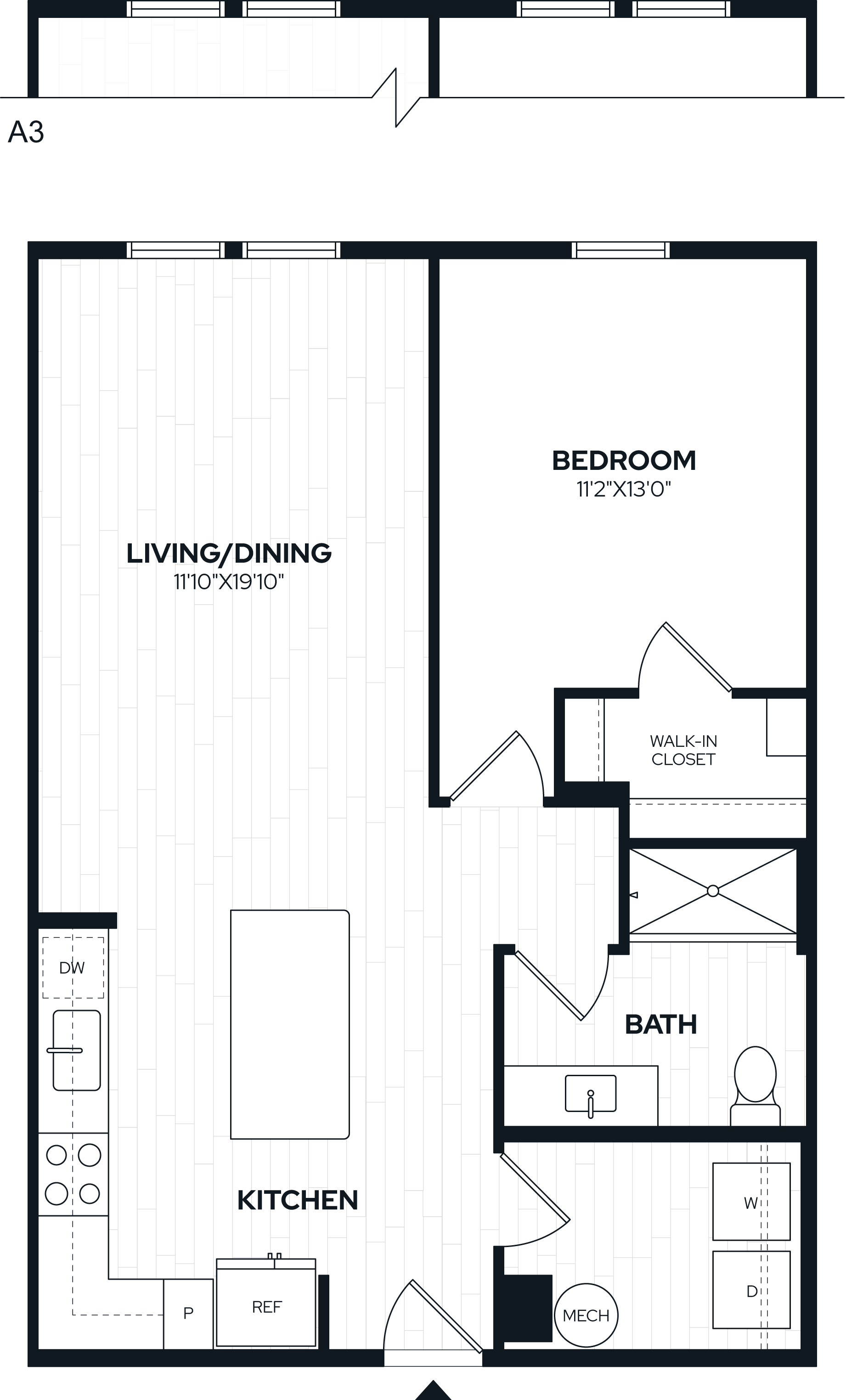Floor Plan Image of Apartment Apt 3205