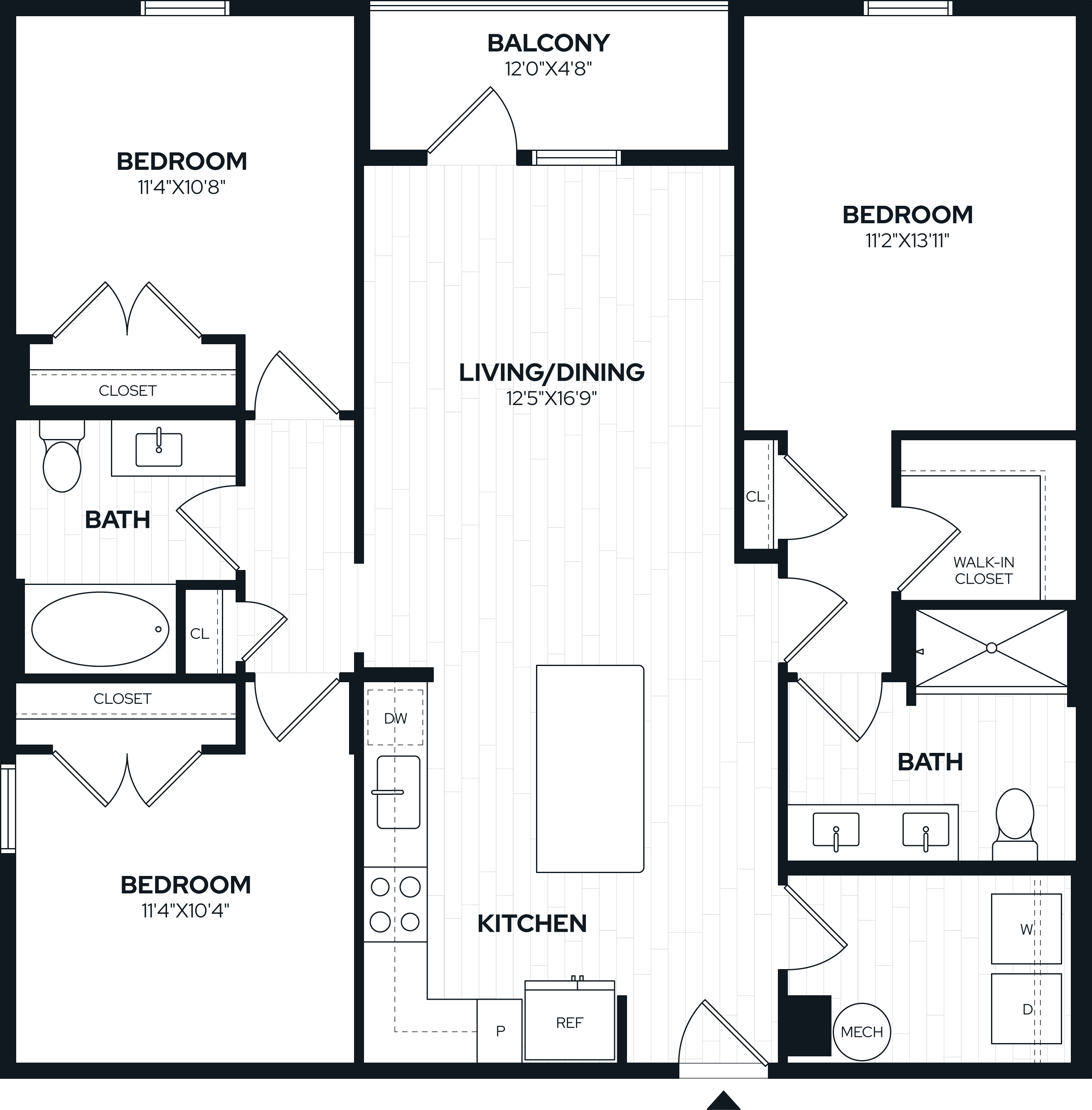 Floor Plan Image of Apartment Apt 3201