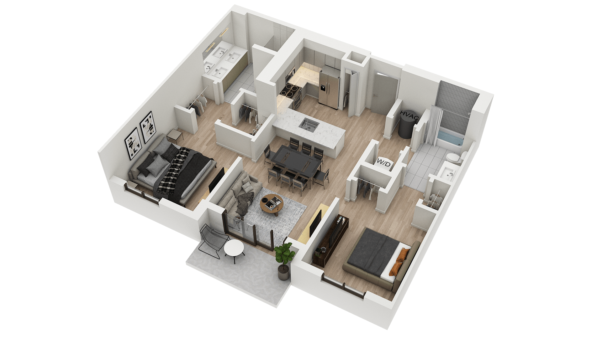 Apartment 0310 floorplan