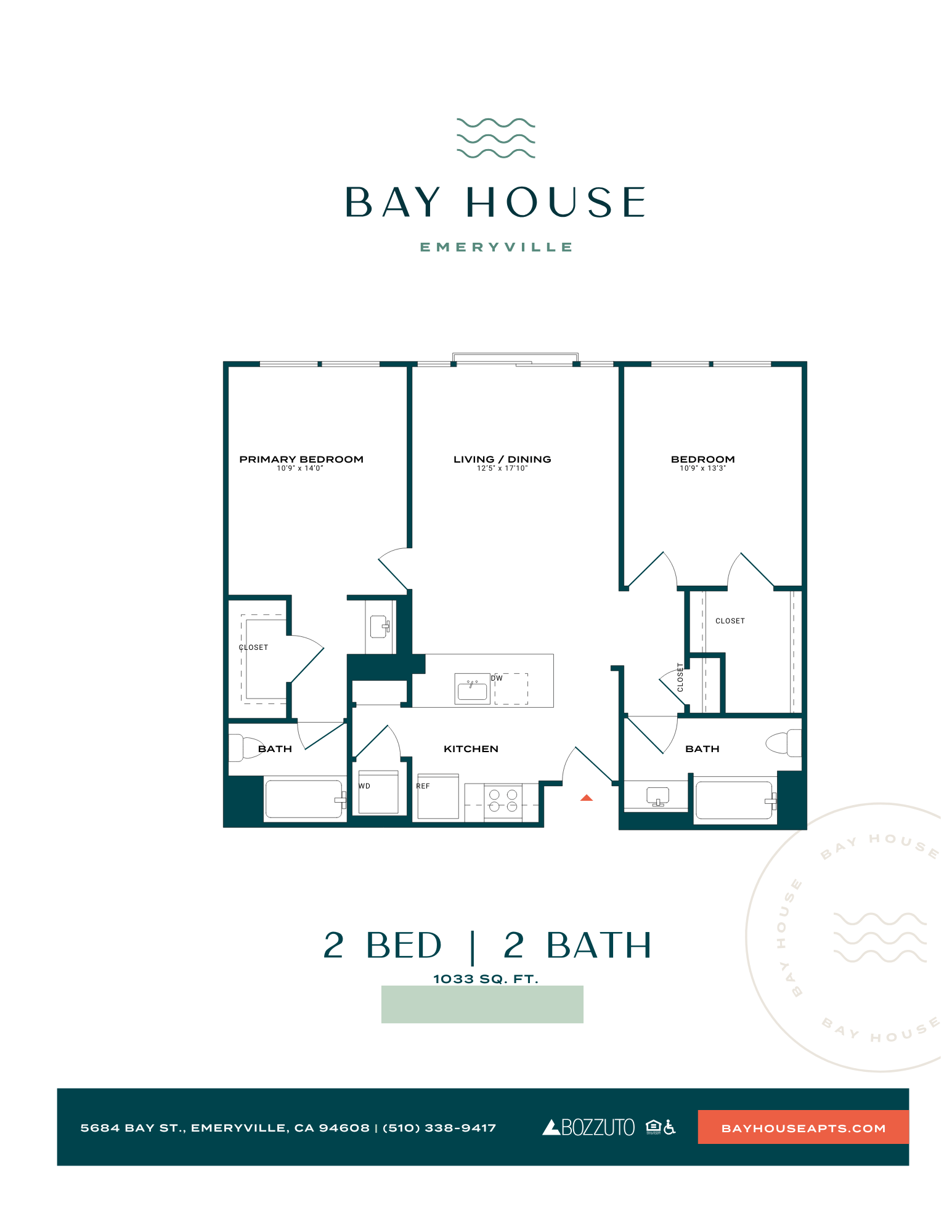 Floor Plan Image of Apartment Apt 709