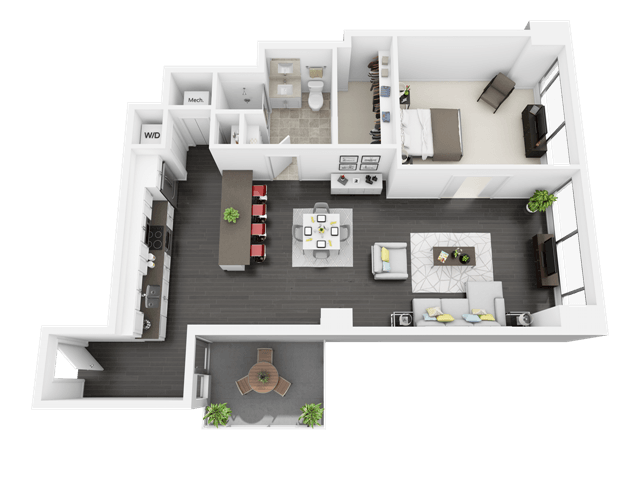 Apartment 10-08 floorplan