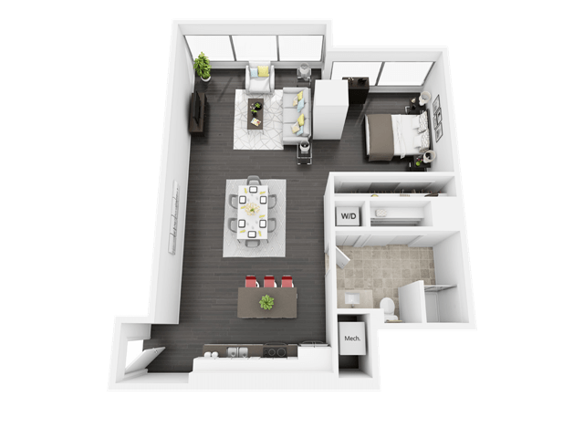 Apartment 24-06 floorplan