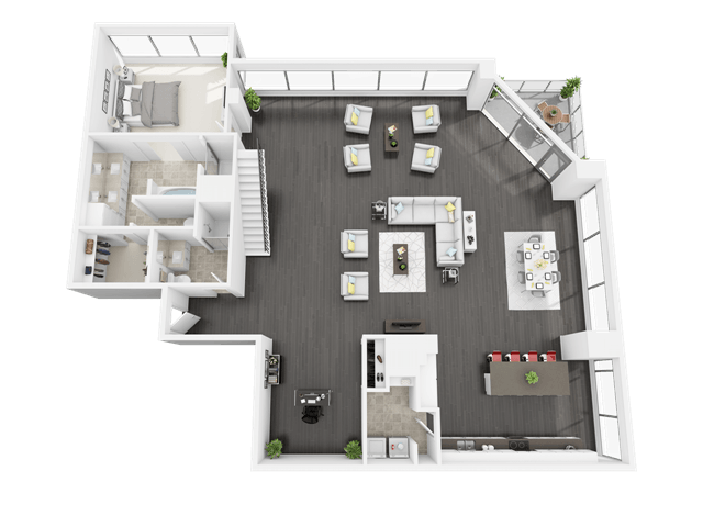 Apartment 35-01 floorplan
