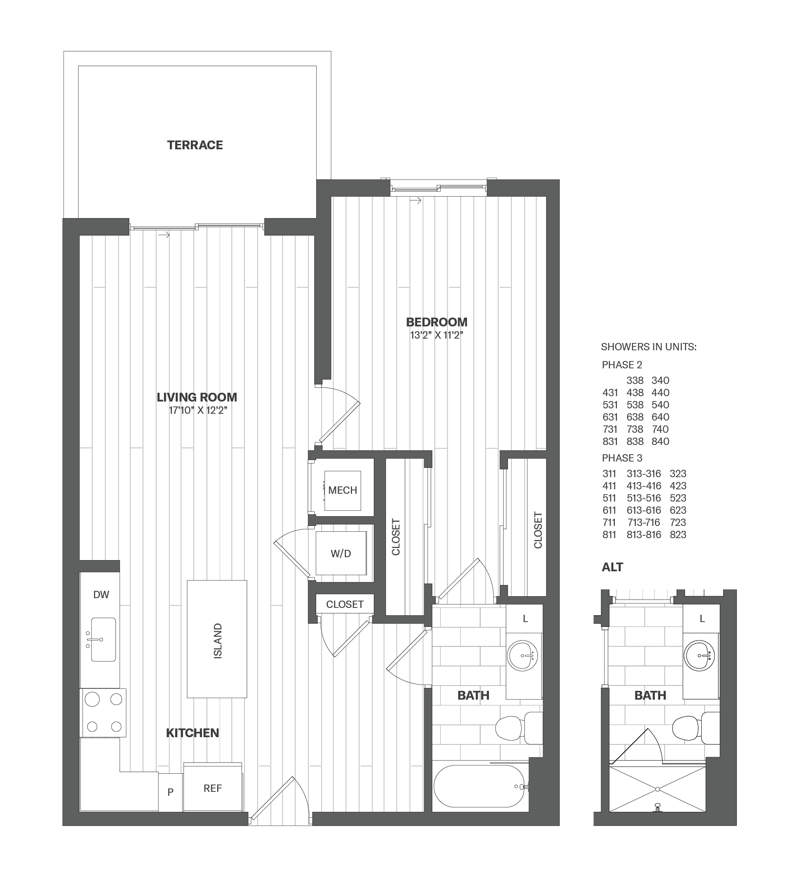 Apartment 140 floorplan