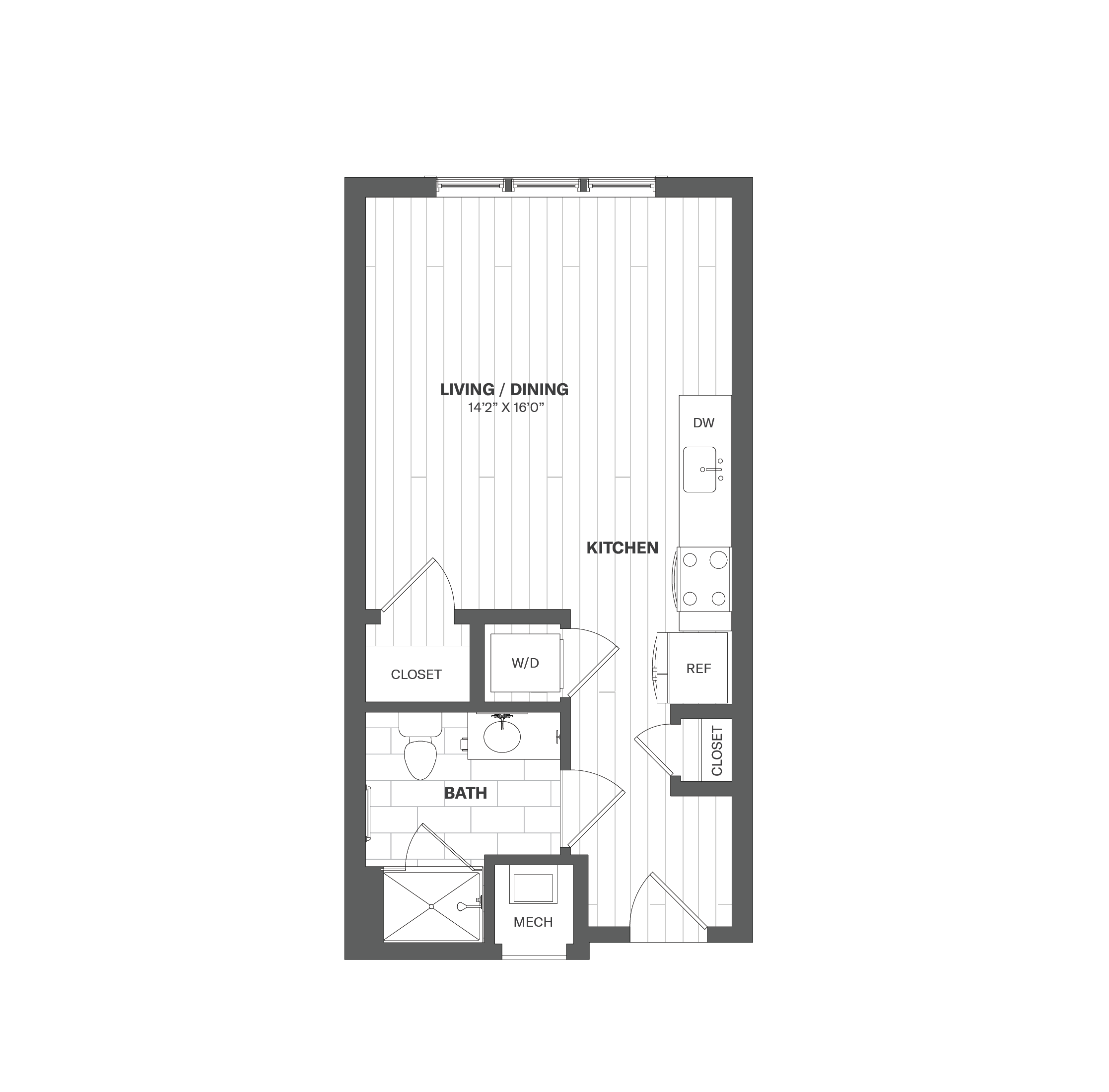 Apartment 228 floorplan