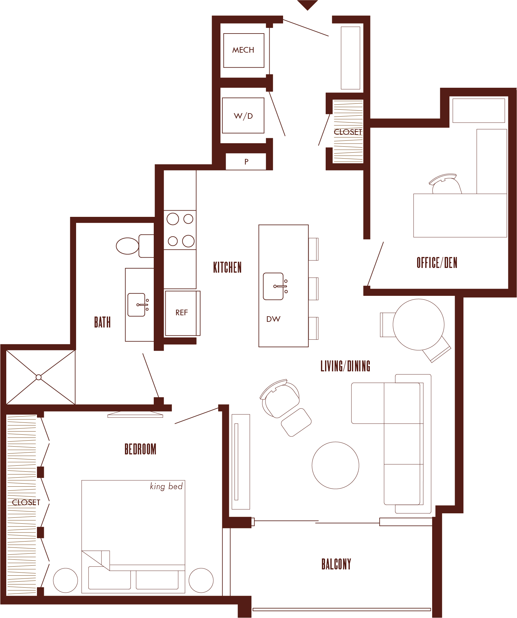 Floor Plan Image of Apartment Apt 30I