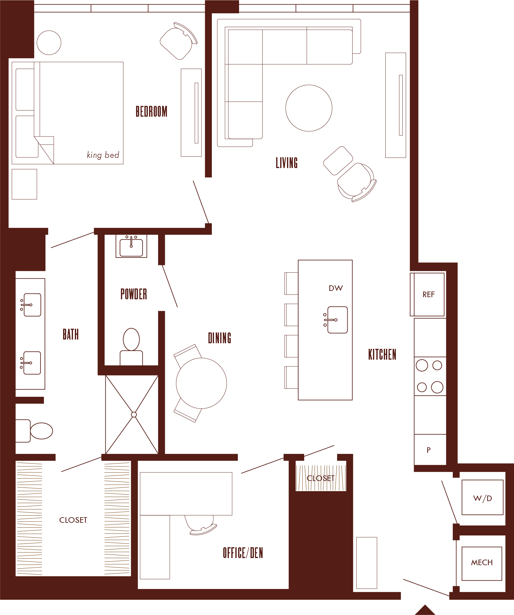 Floor Plan Image of Apartment Apt 