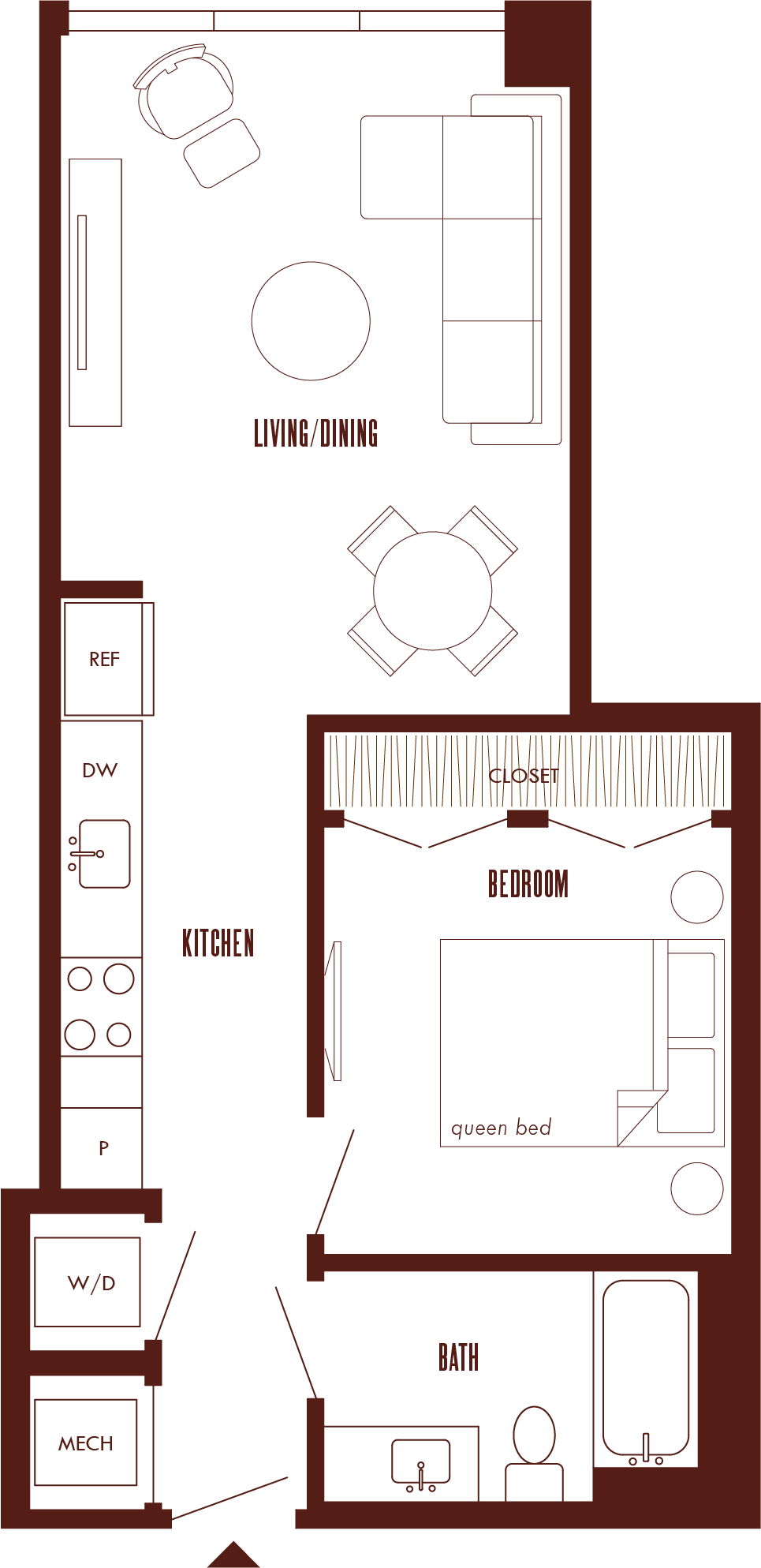 Floor Plan Image of Apartment Apt 