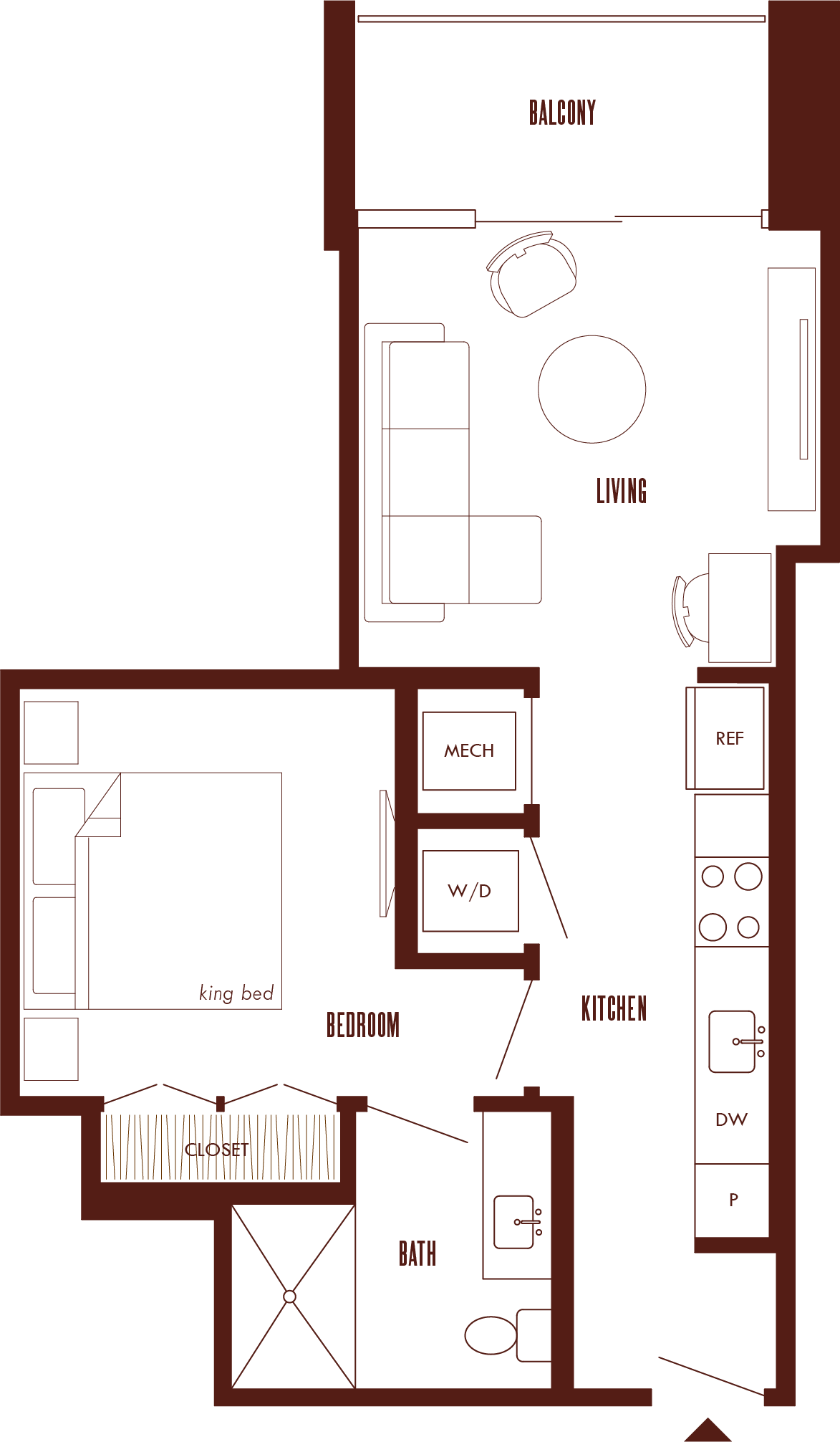 Floor Plan Image of Apartment Apt 