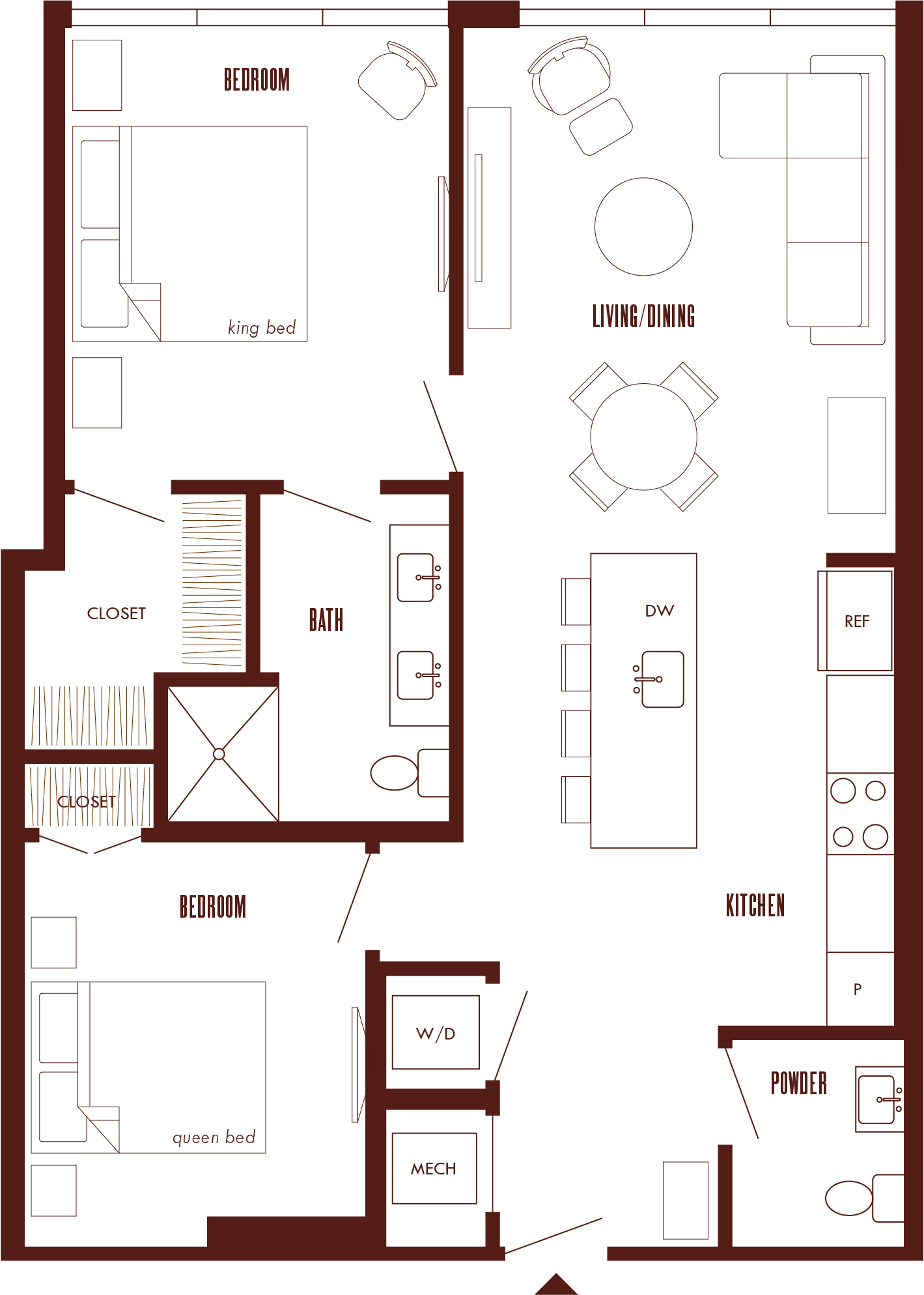 Floor Plan Image of Apartment Apt 30J