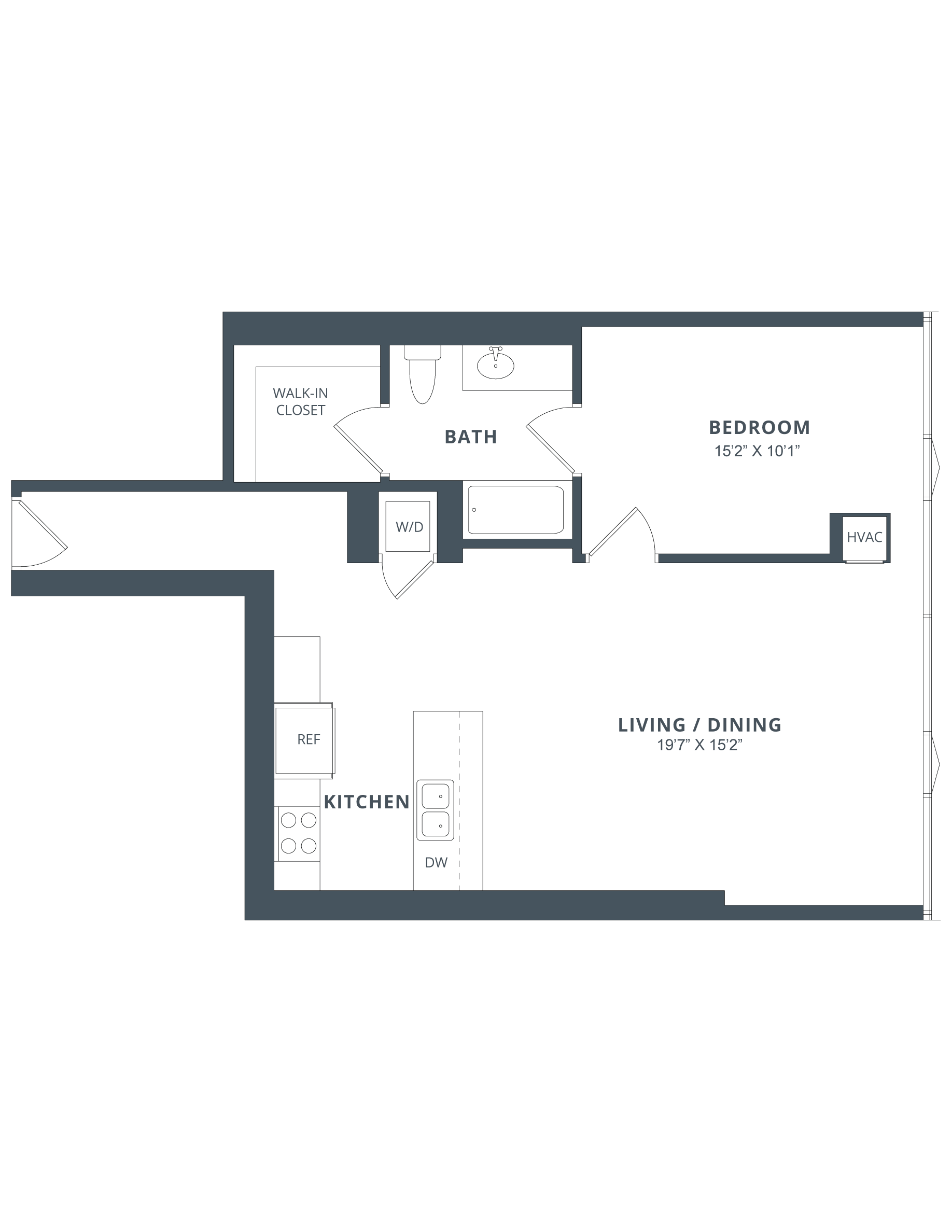 Apartment 1203 floorplan