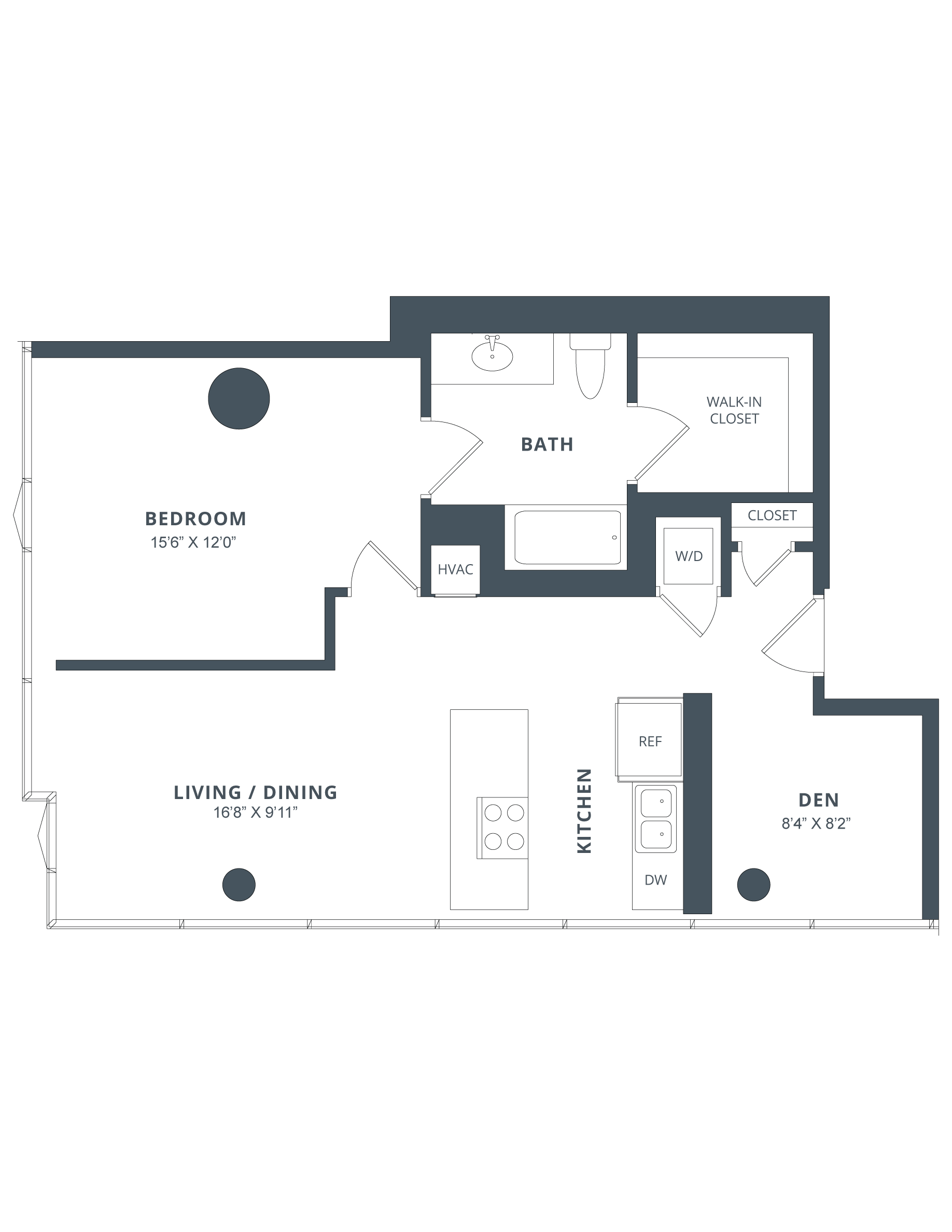 Apartment 0712 floorplan