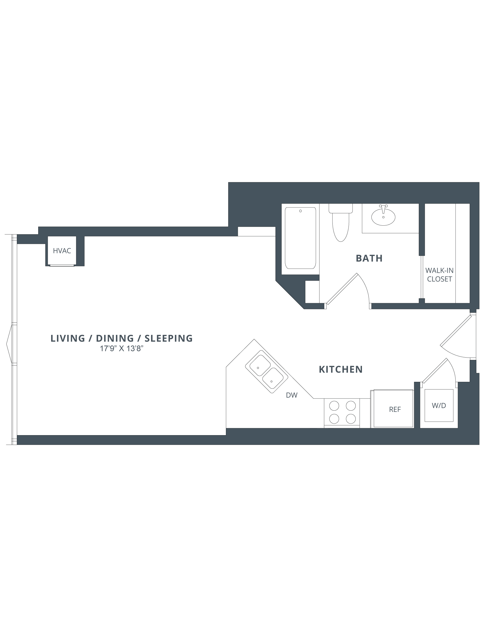 Apartment 1008 floorplan