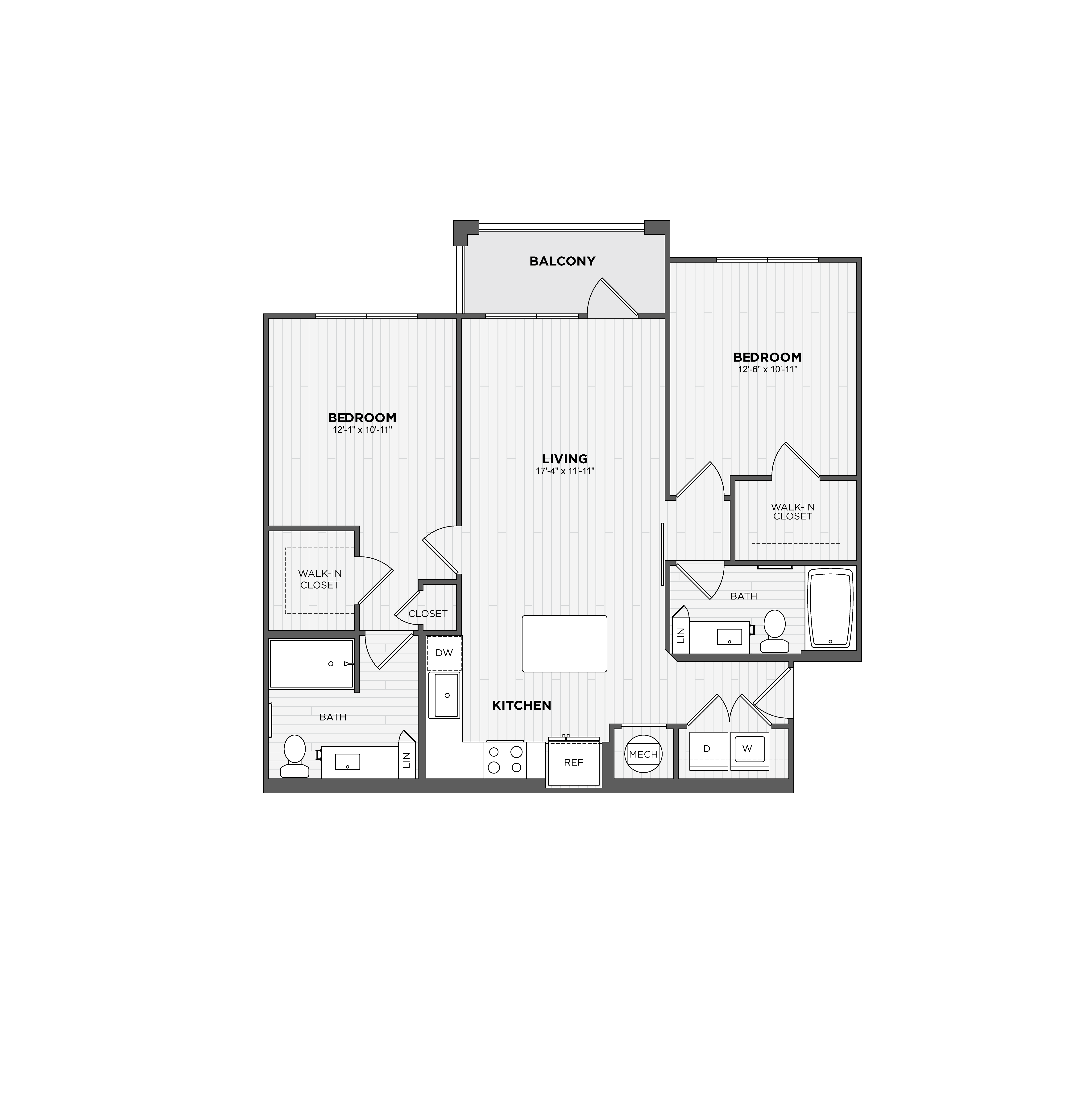 Apartment 07-310 floorplan