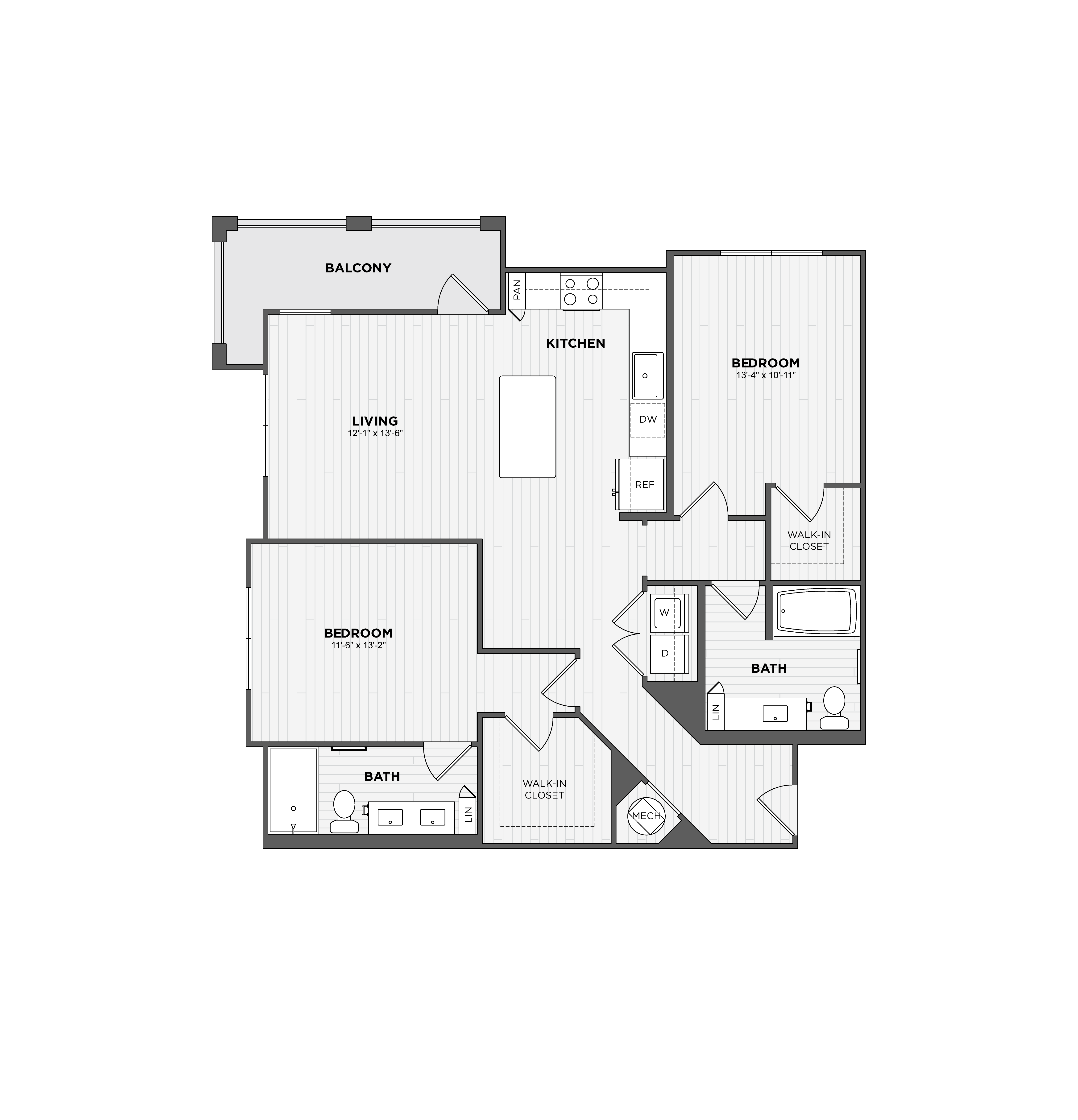 Apartment 05-301 floorplan
