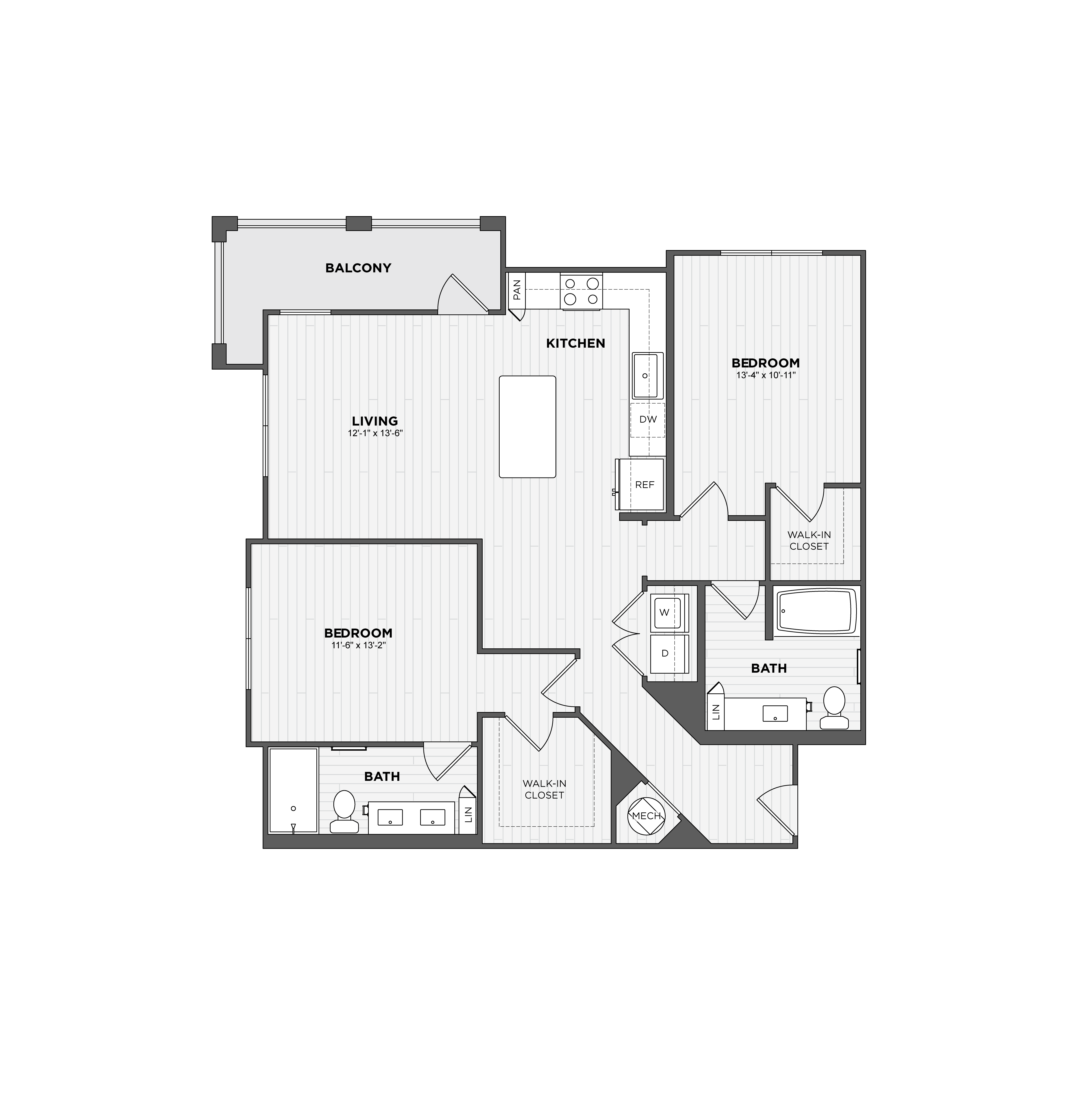 Apartment 02-312 floorplan