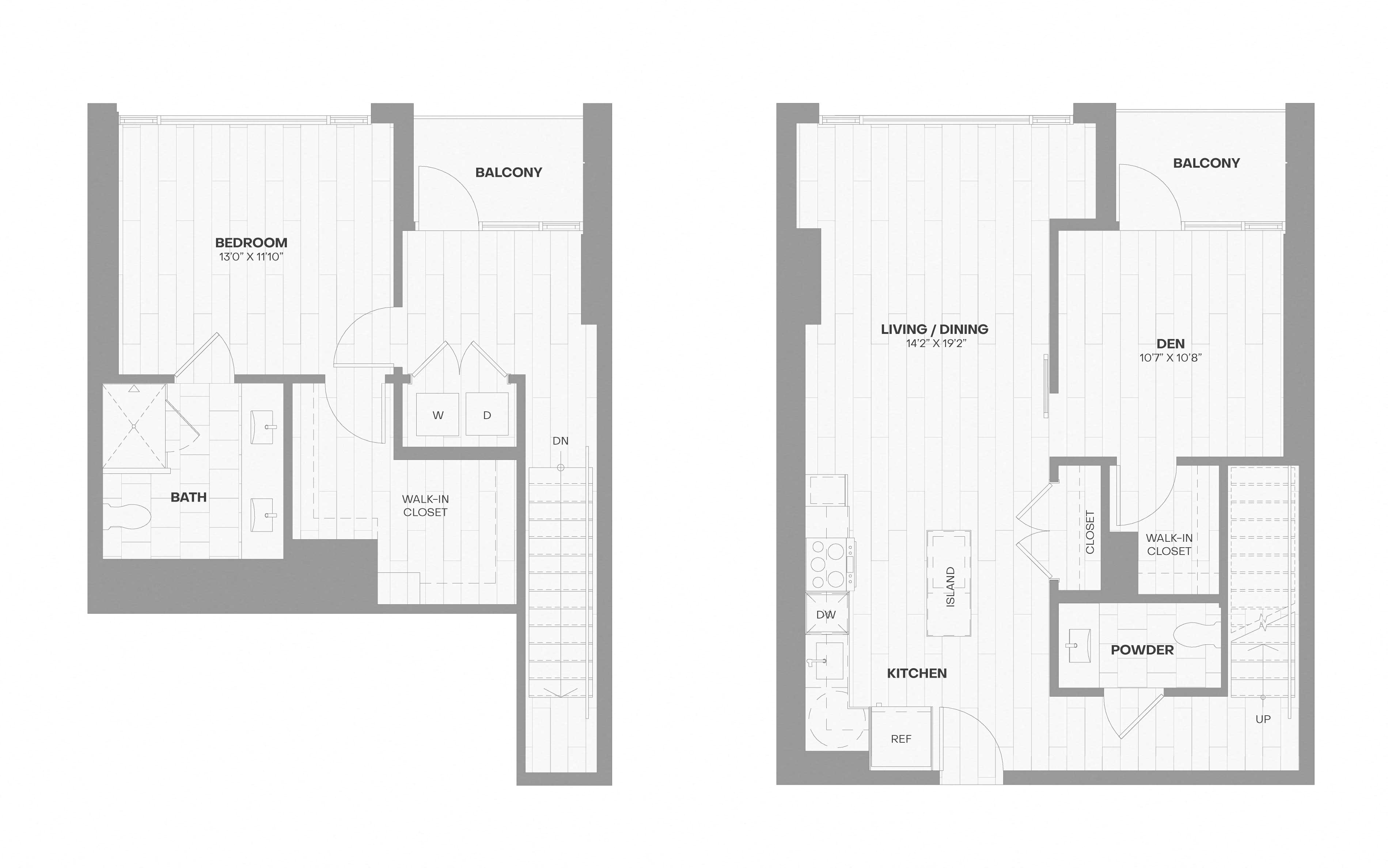 Apartment 0302 floorplan