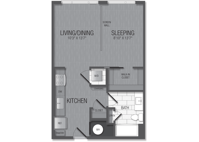 Floor Plan Image of Apartment Apt 2-367