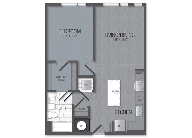 Floor Plan Image of Apartment Apt 2-360