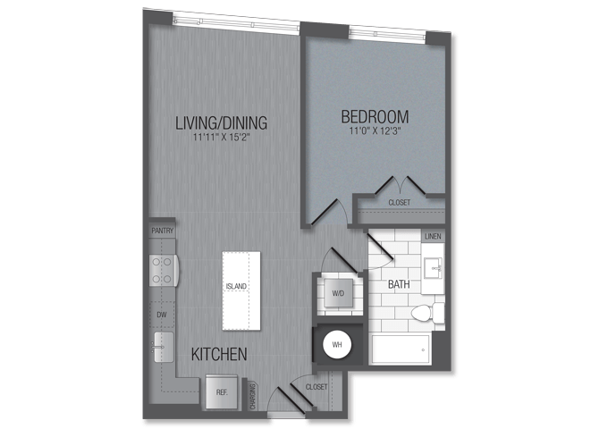 Floor Plan Image of Apartment Apt 2-311
