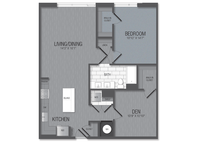 Floor Plan Image of Apartment Apt 2-361