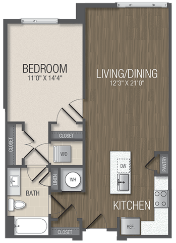 Floor Plan Image of Apartment Apt 579