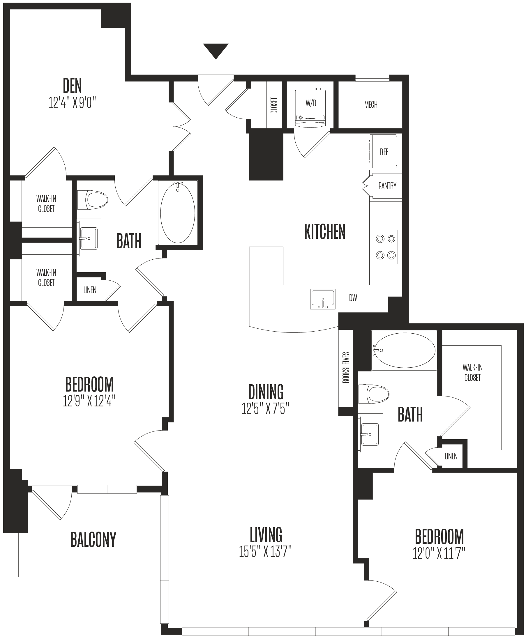 Floor Plan Image of Apartment Apt 0402