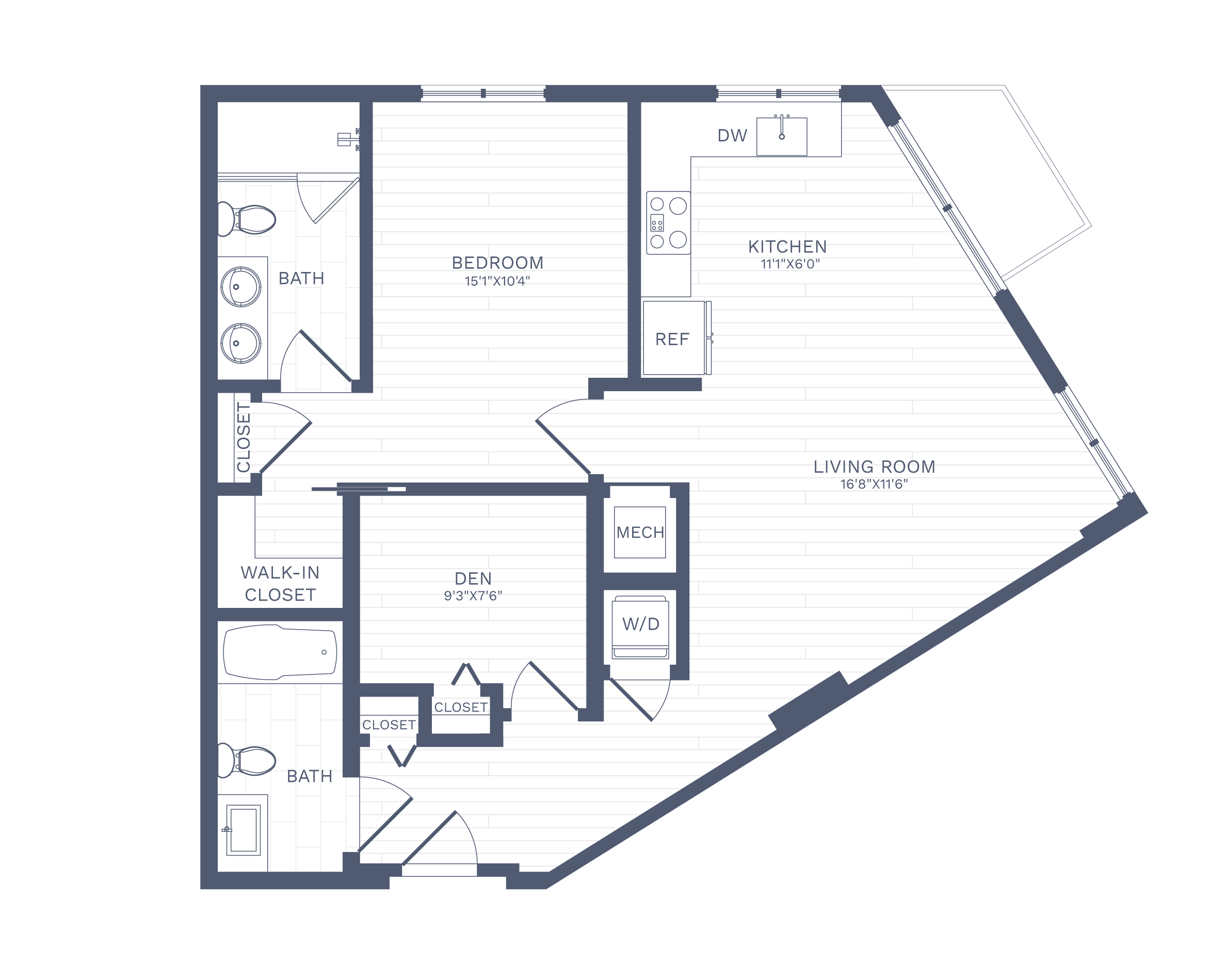 Apartment 0008 floorplan