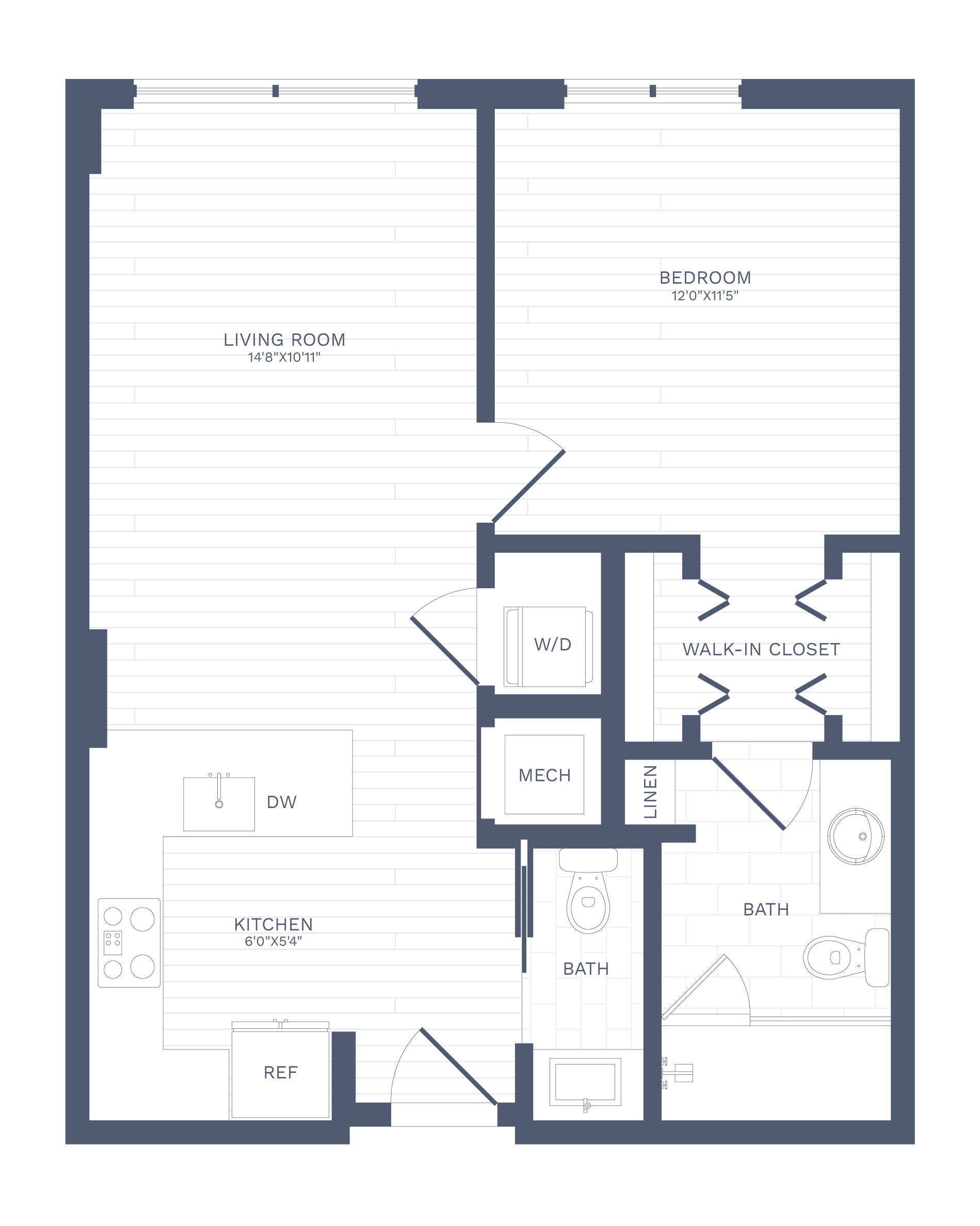 Apartment 0006 floorplan