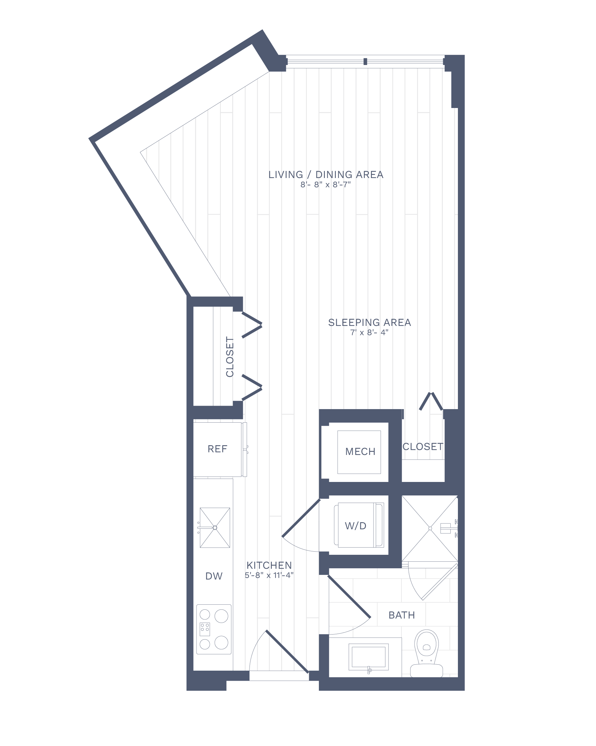 Apartment 1029 floorplan