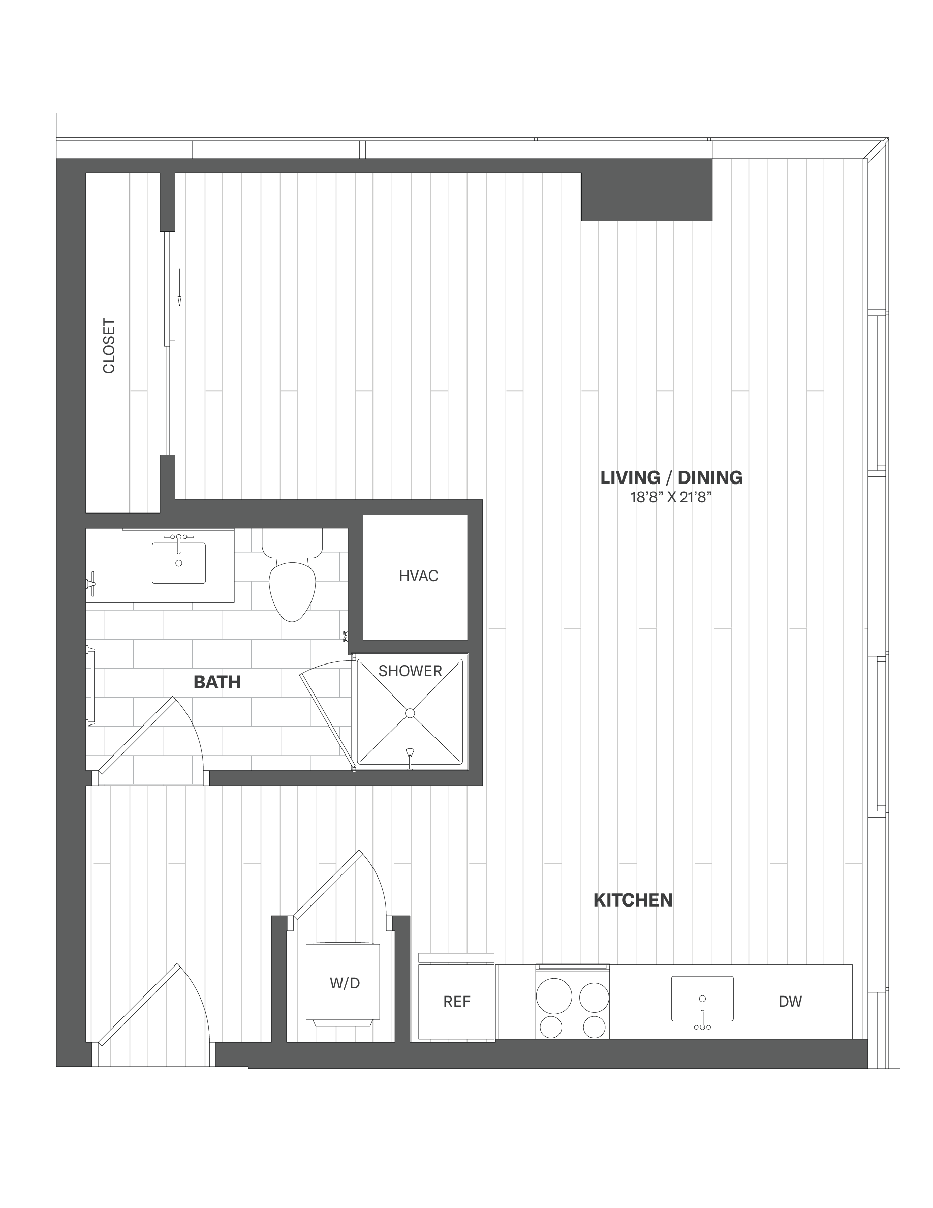 Apartment 0712 floorplan