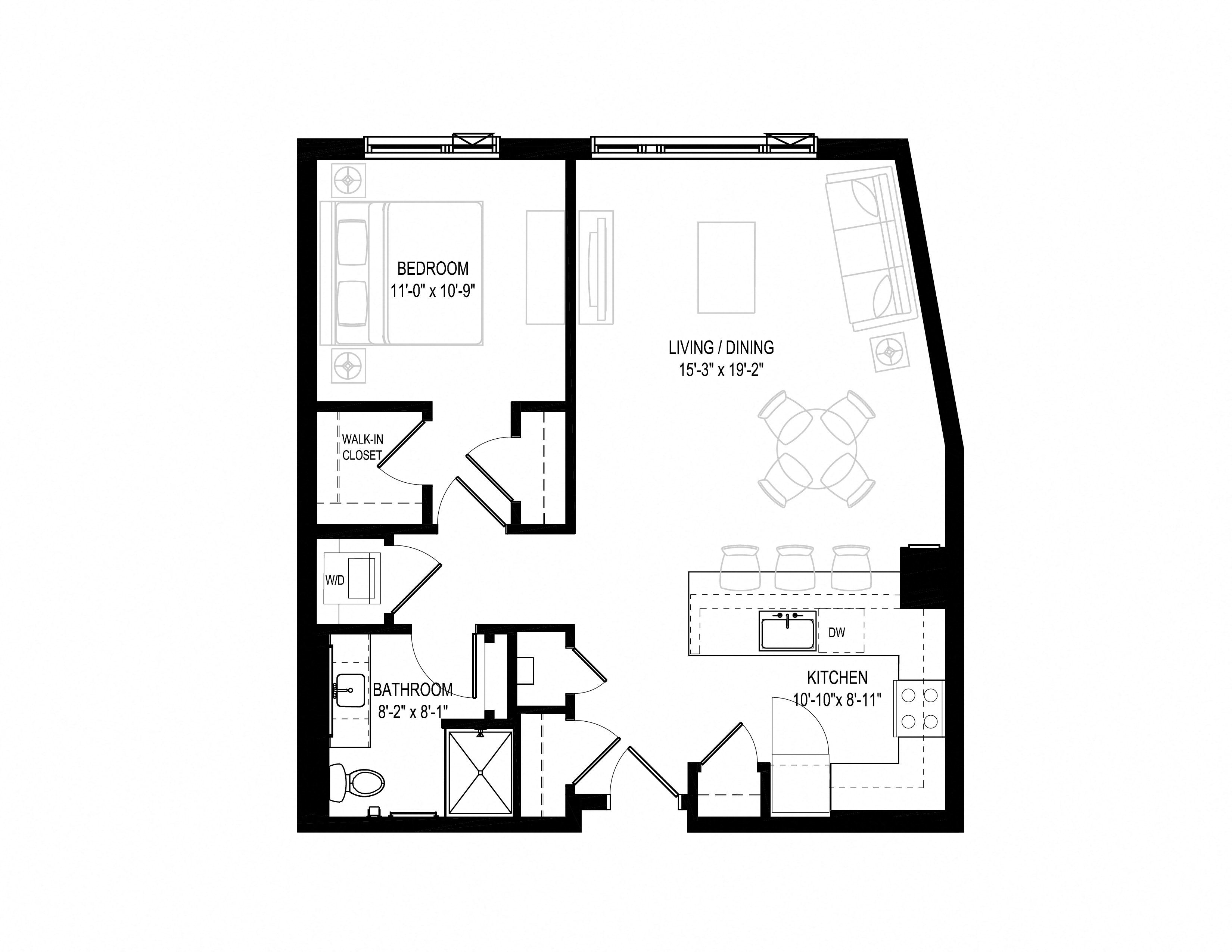 Floorplan image of 1-128