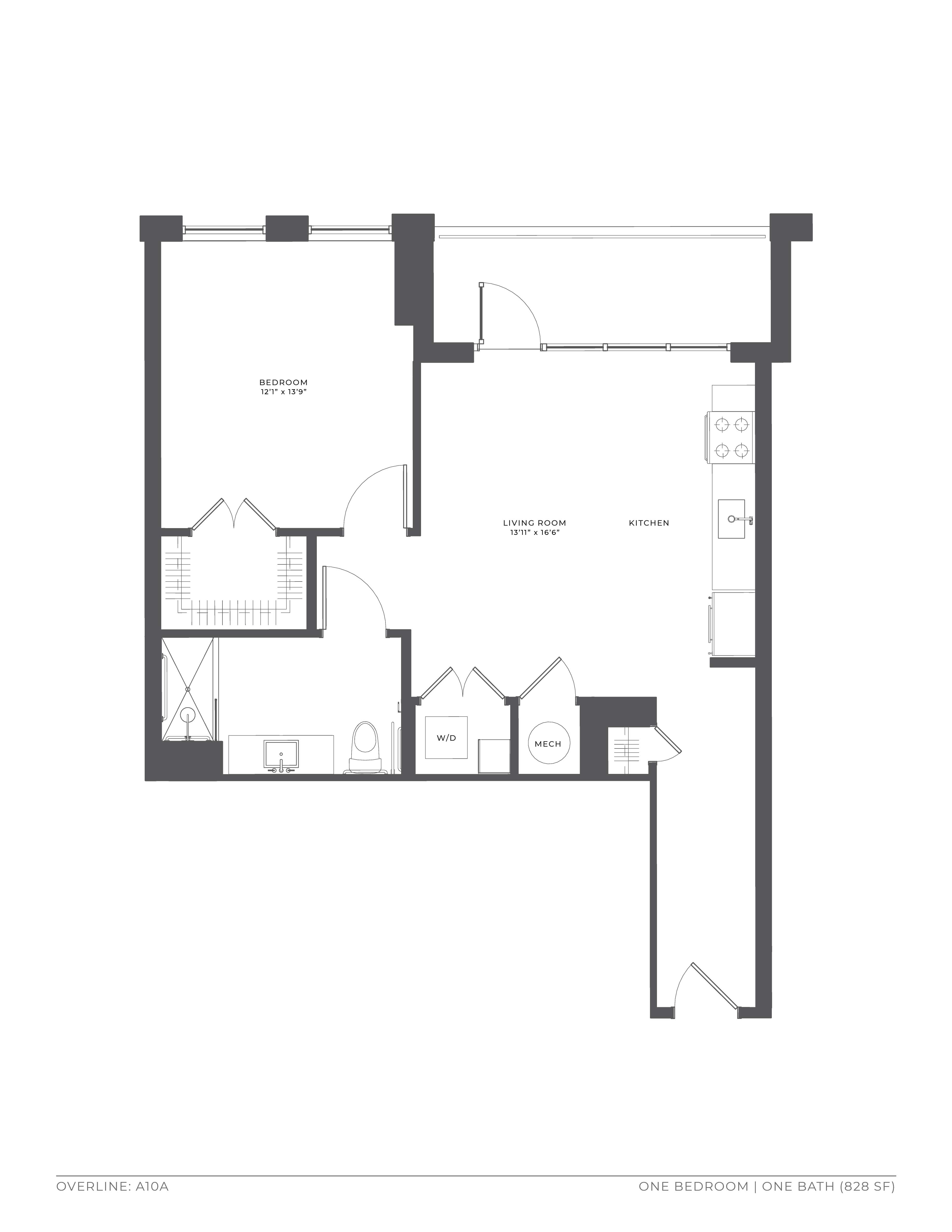 Floorplan of 0807