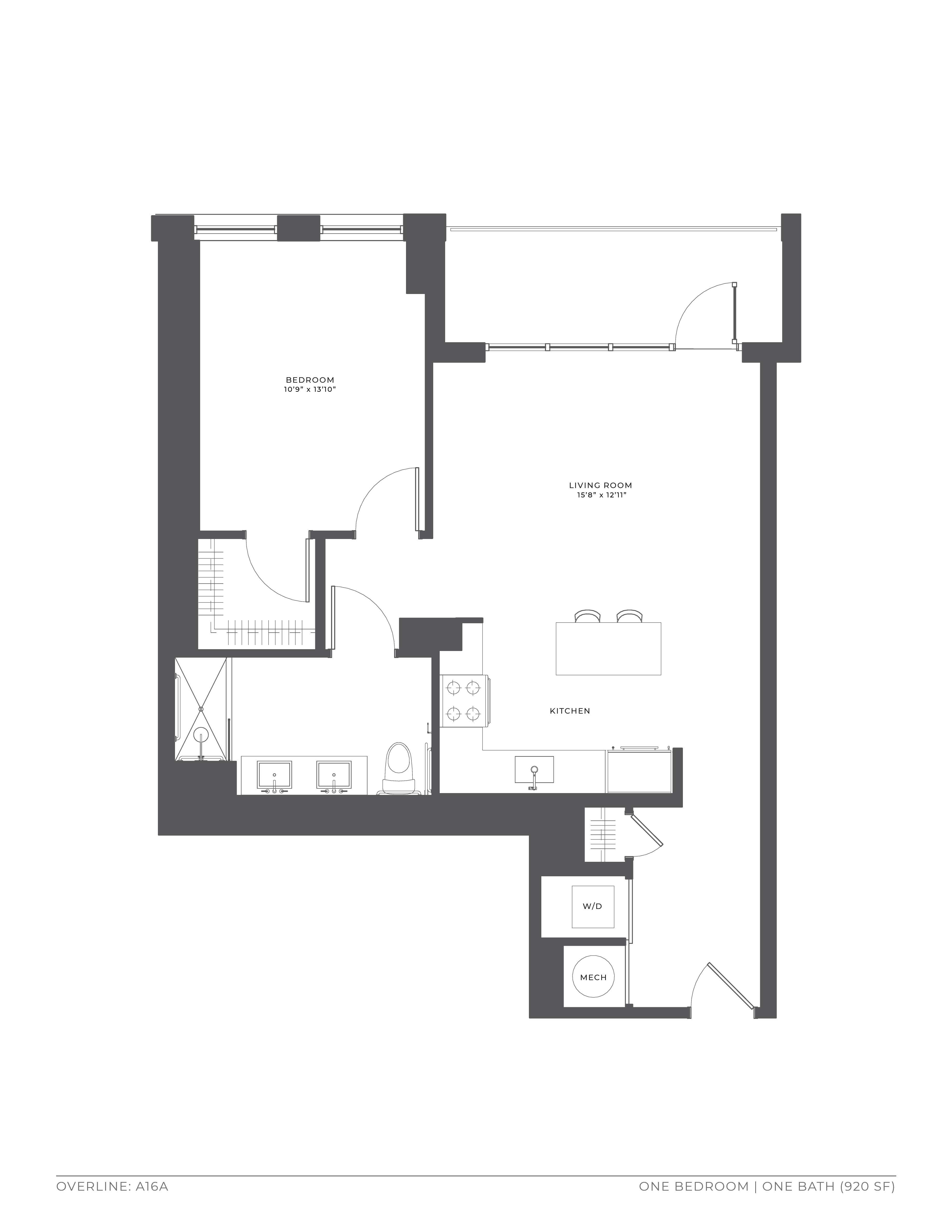 Floorplan image of apartment 