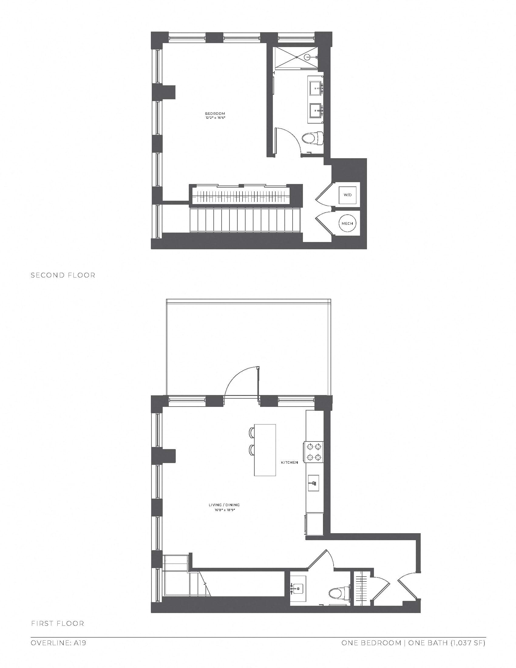 Floorplan image of apartment 