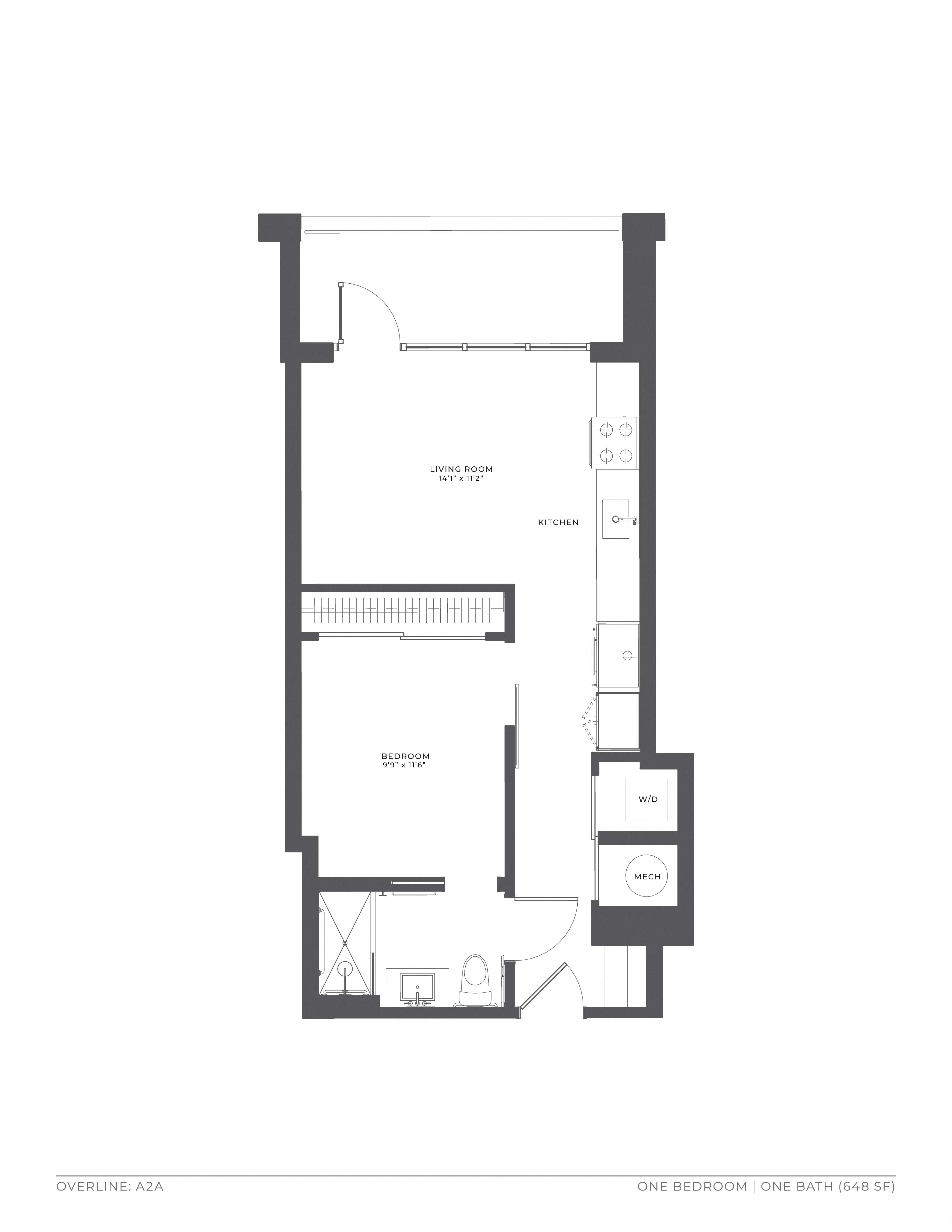 Floorplan image of apartment 