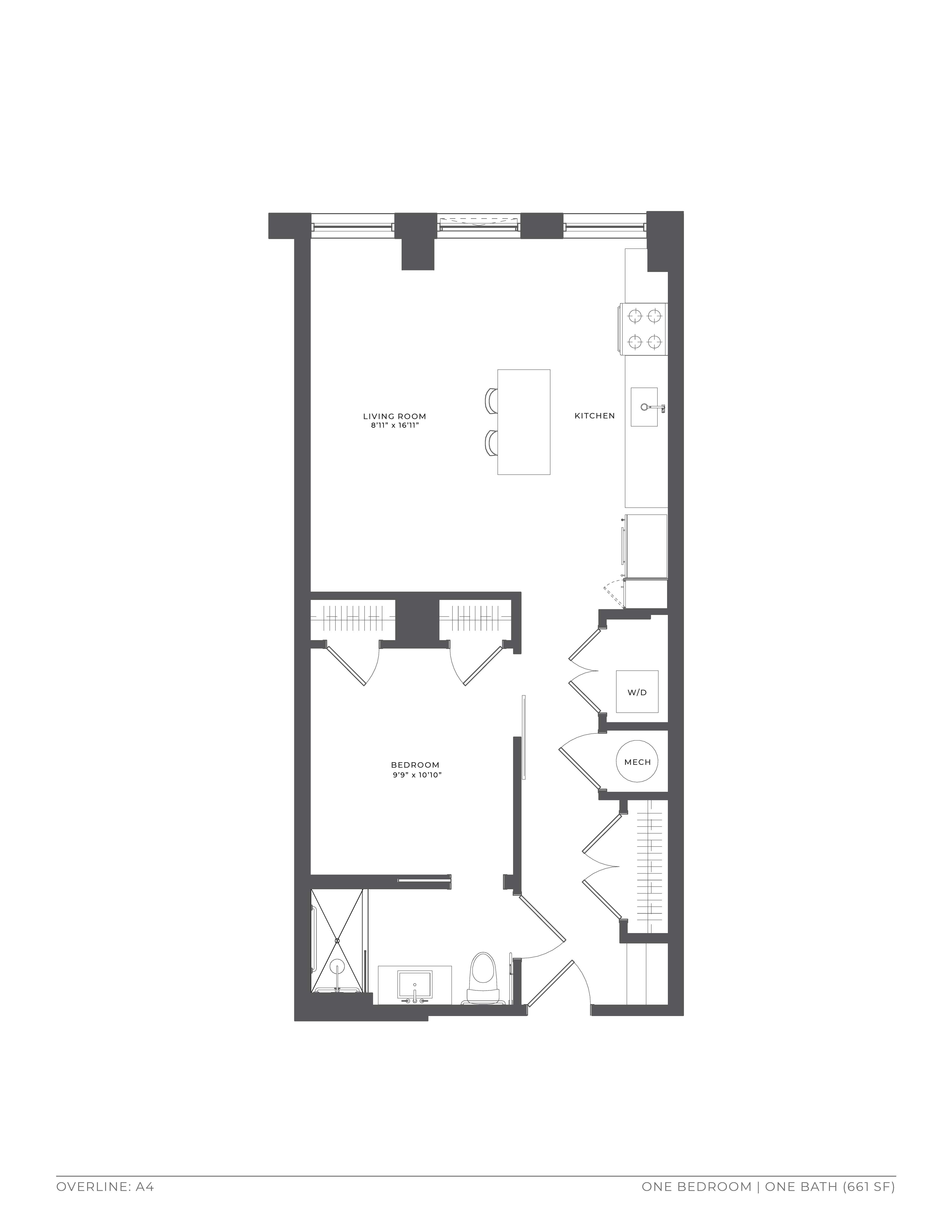 Floorplan image of apartment 