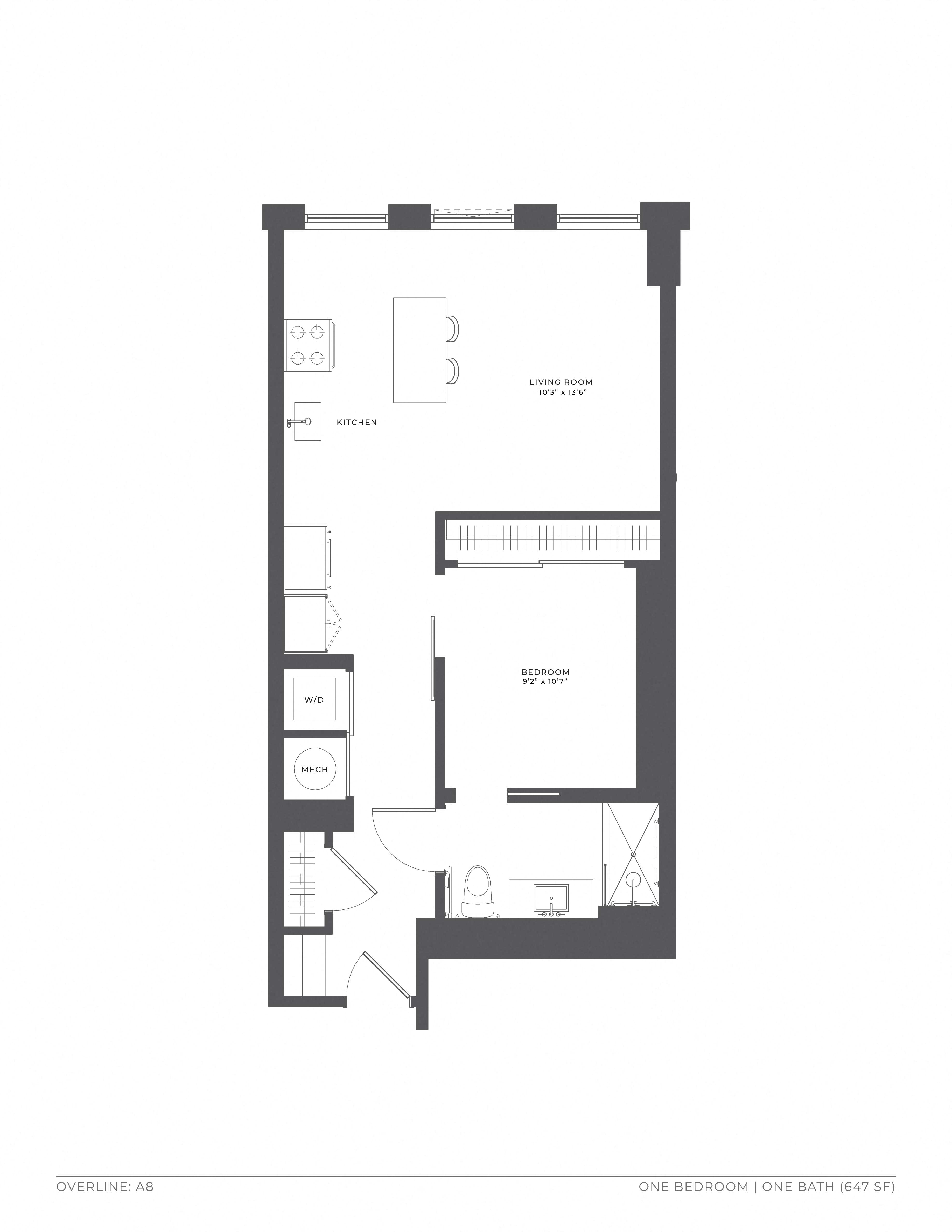 Floorplan image of apartment 