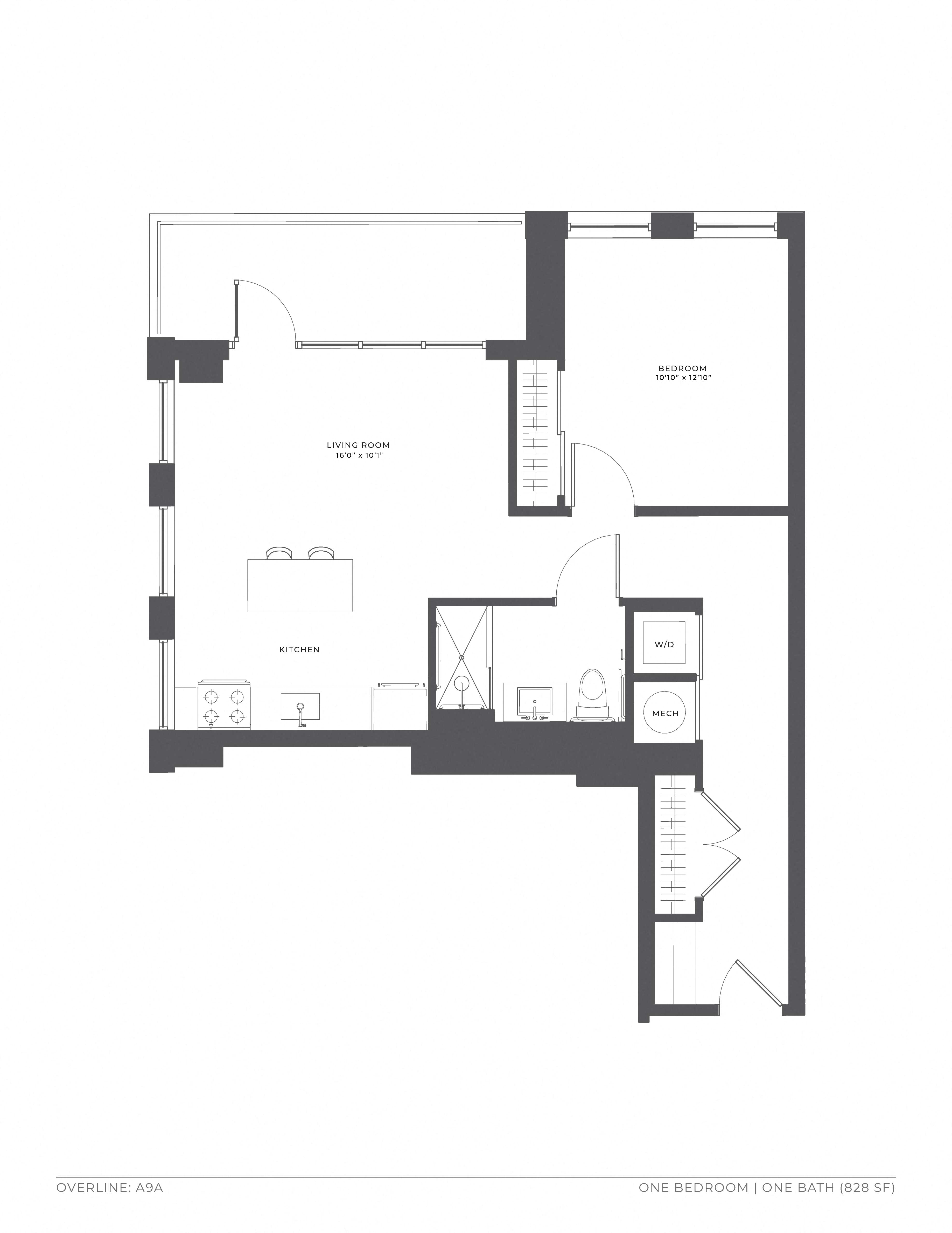 Floorplan of 1604