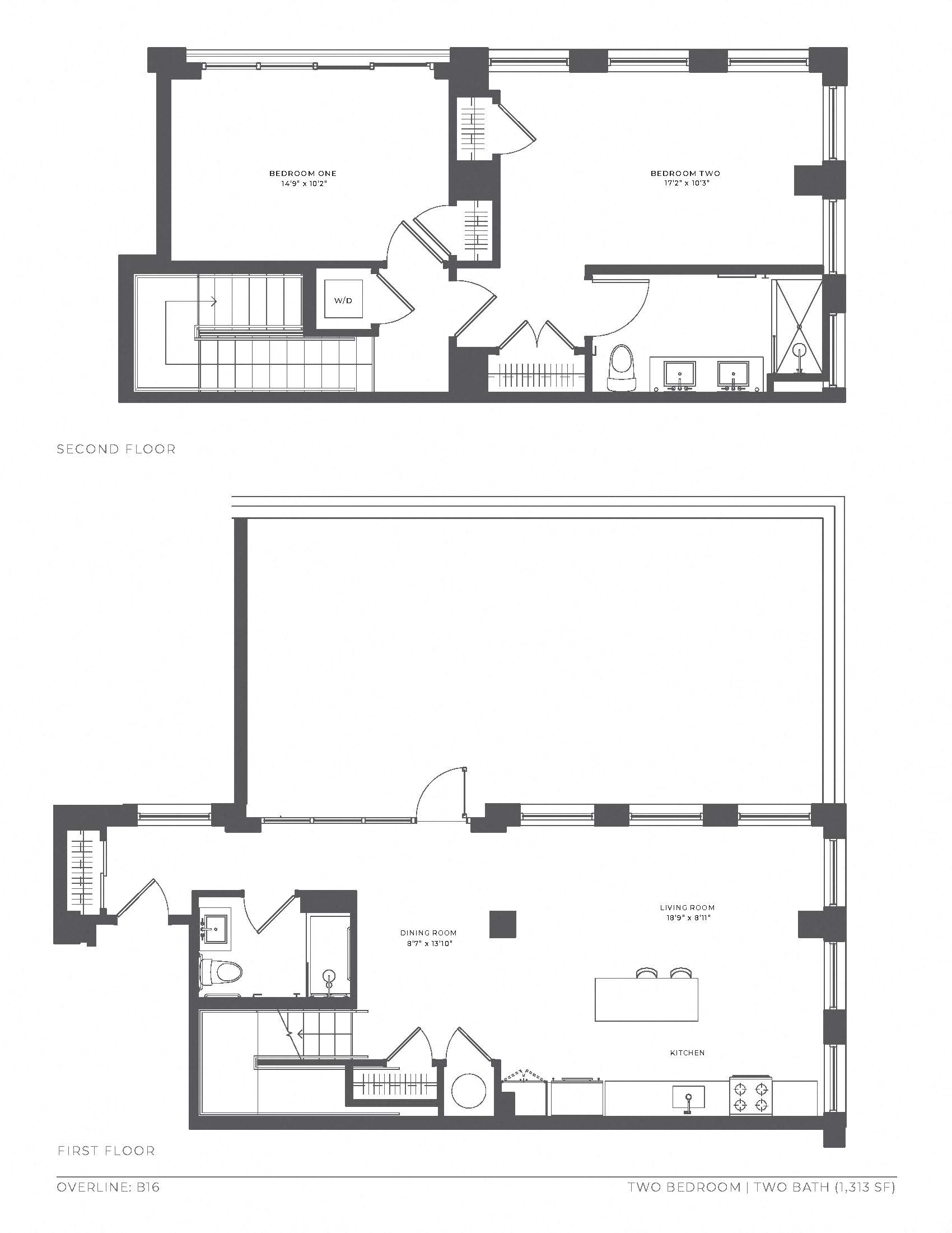 Floorplan image of apartment 