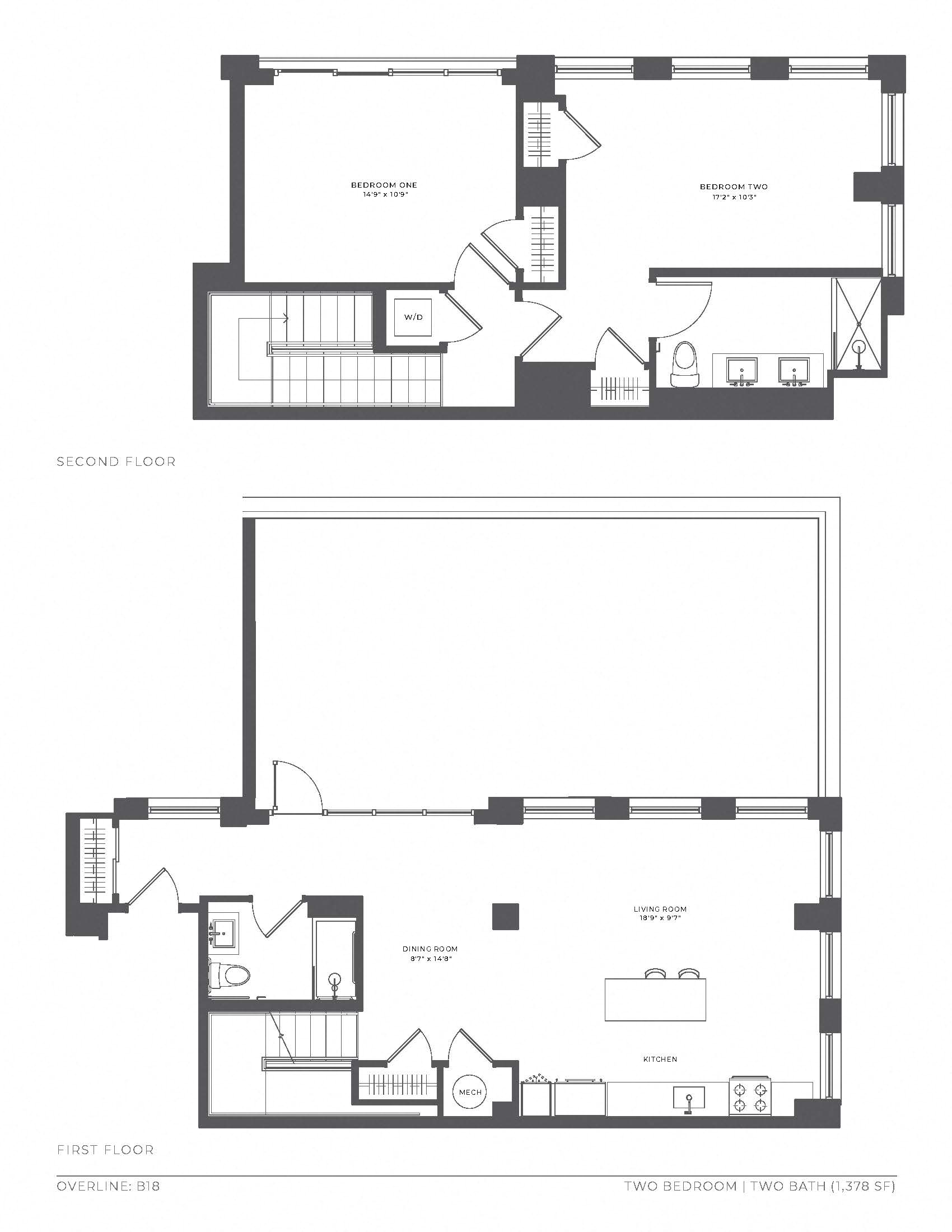 Floorplan image of apartment 
