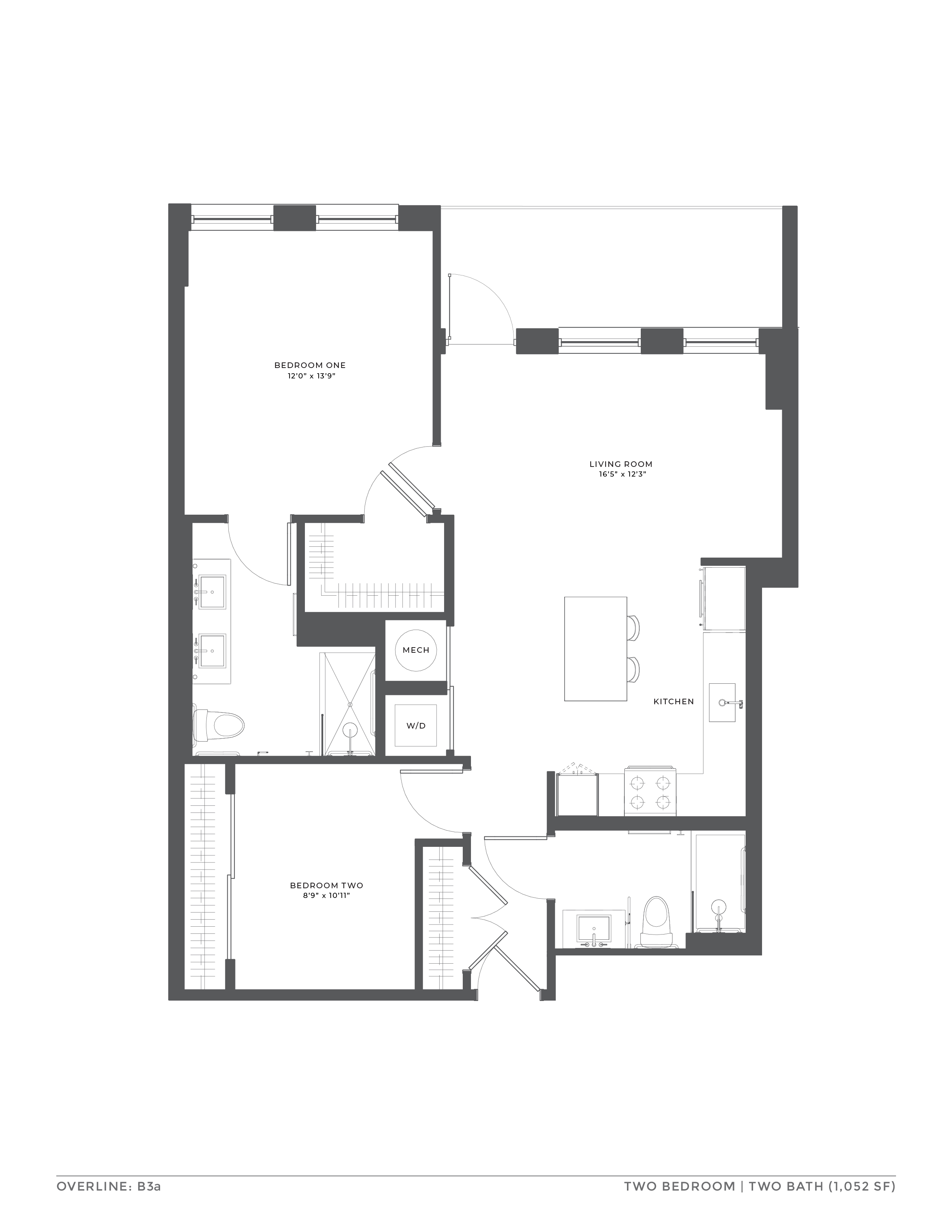 Floorplan image of apartment 