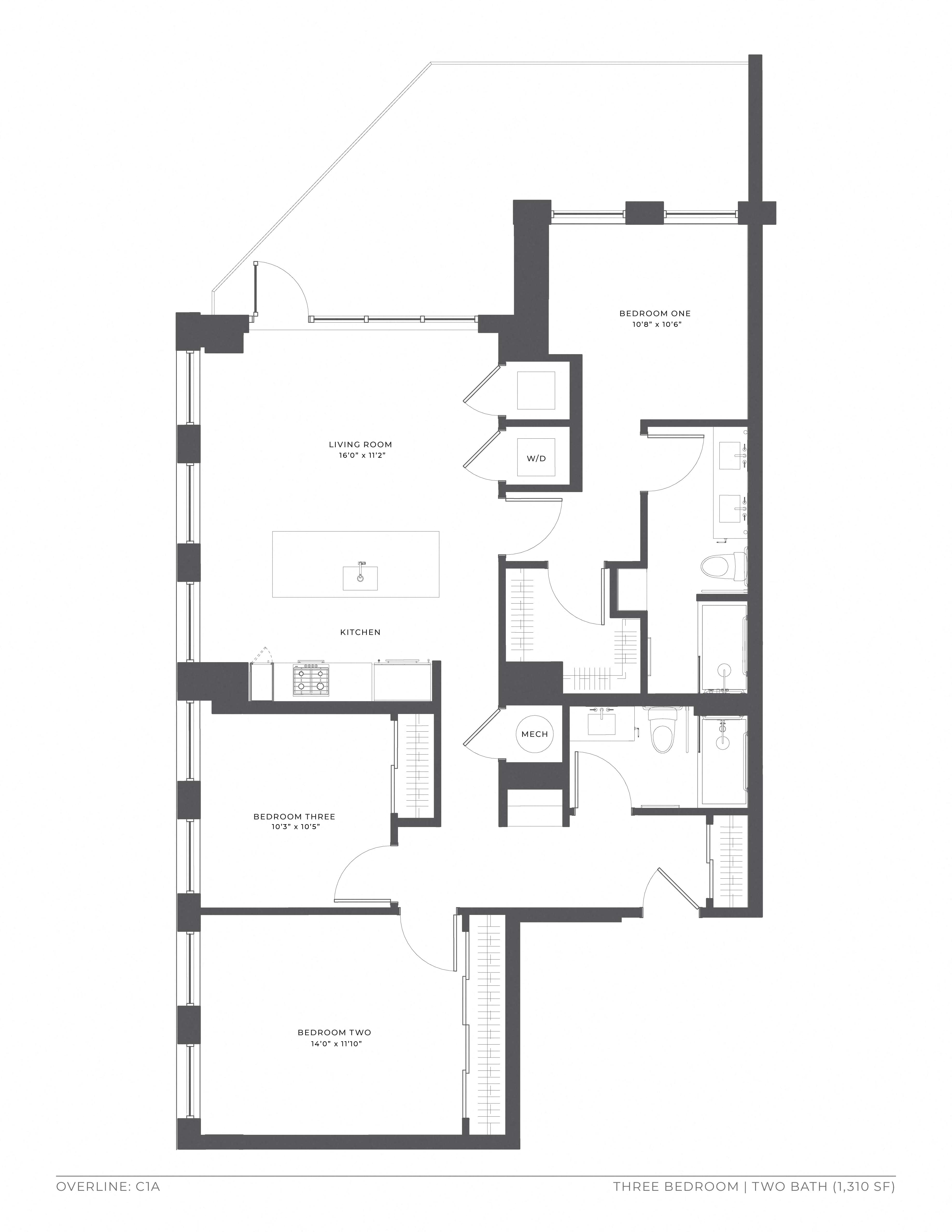 Floorplan image of apartment 