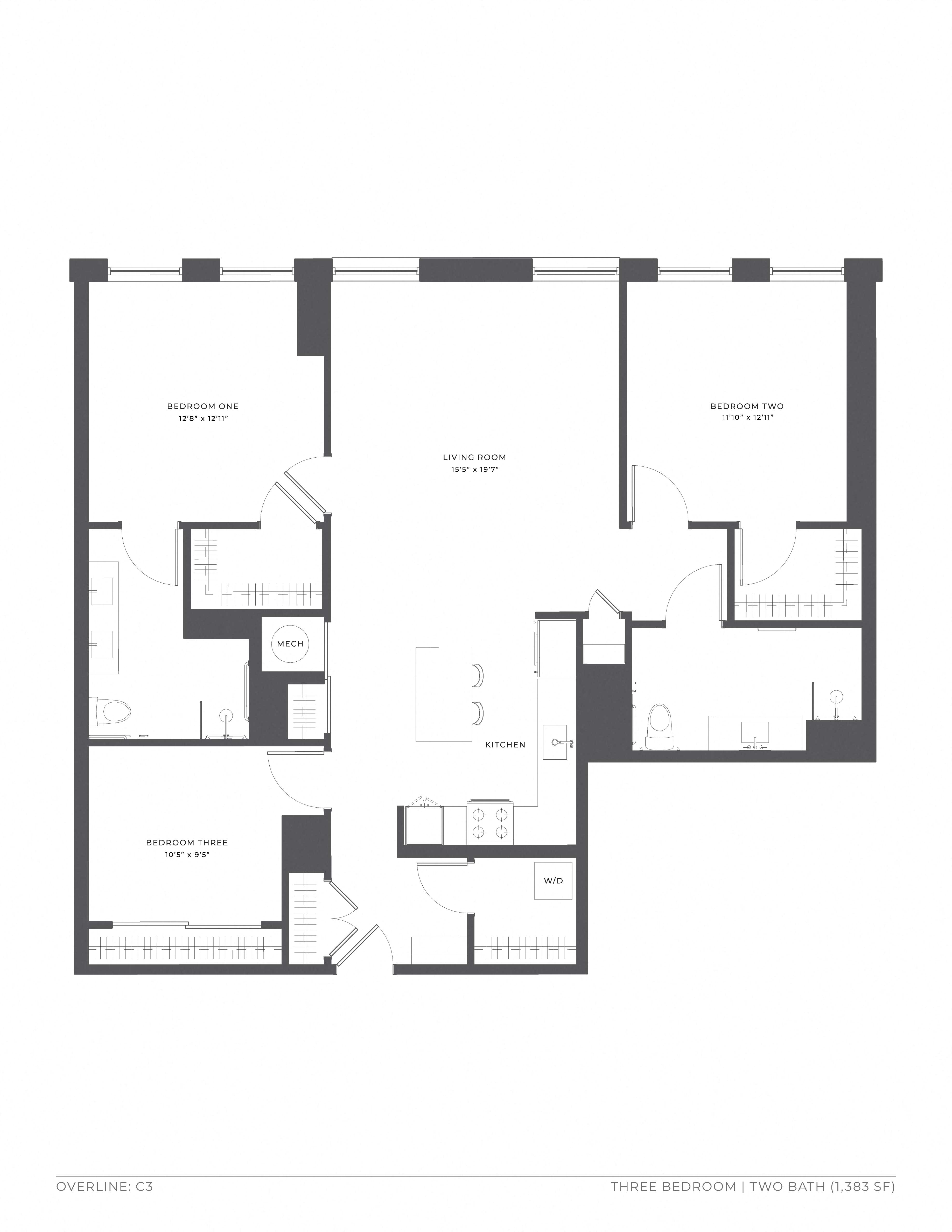 Floorplan image of apartment 