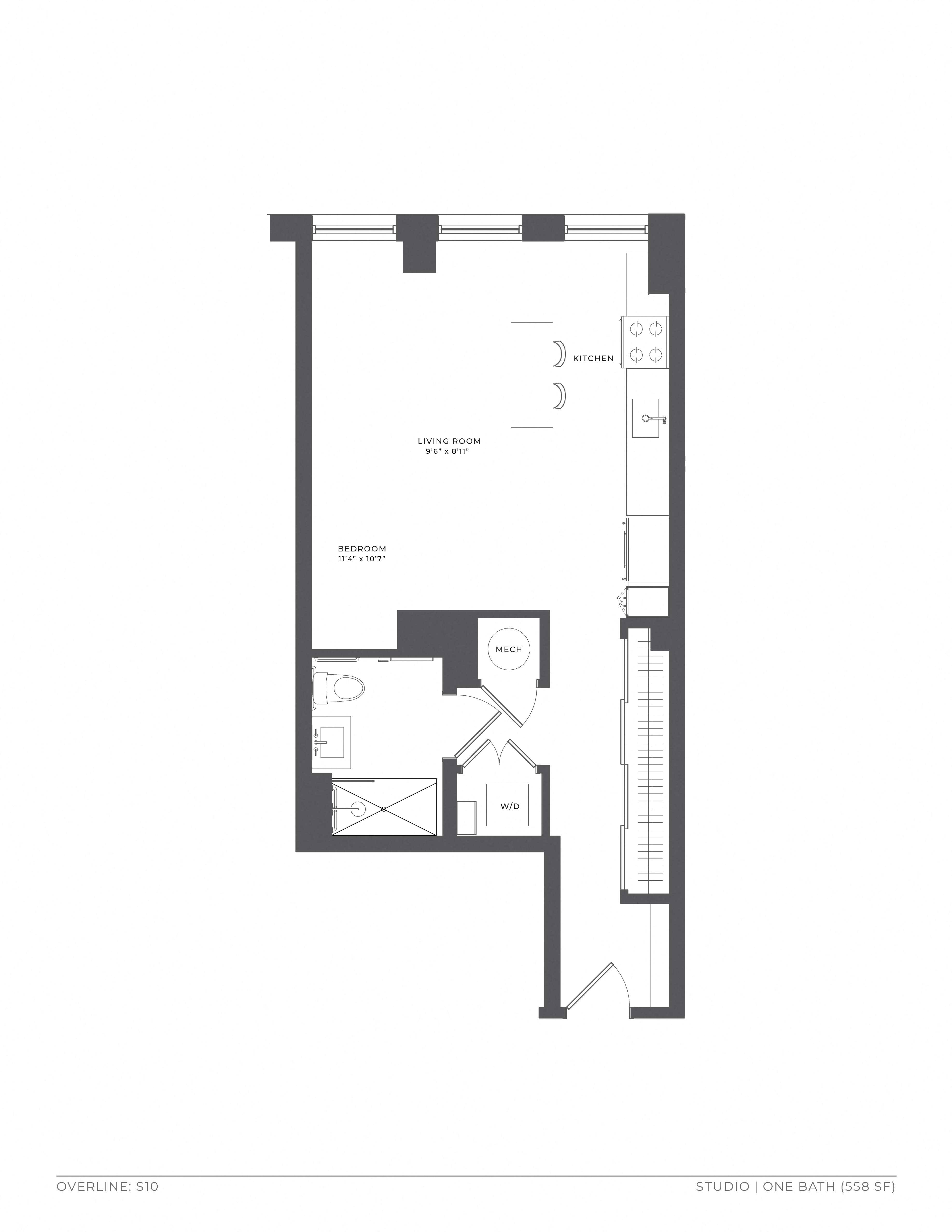 Floorplan image of apartment 