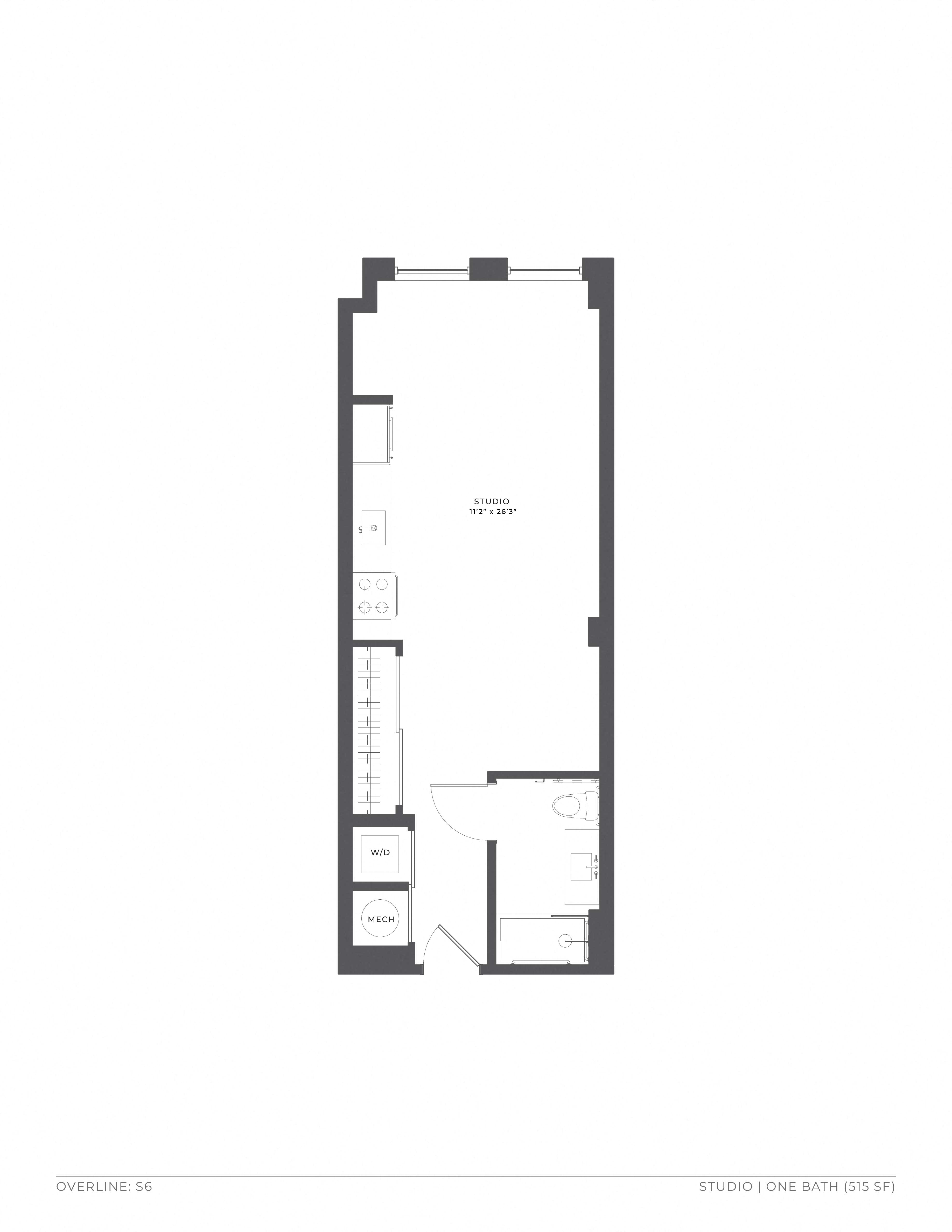 Floorplan image of apartment 