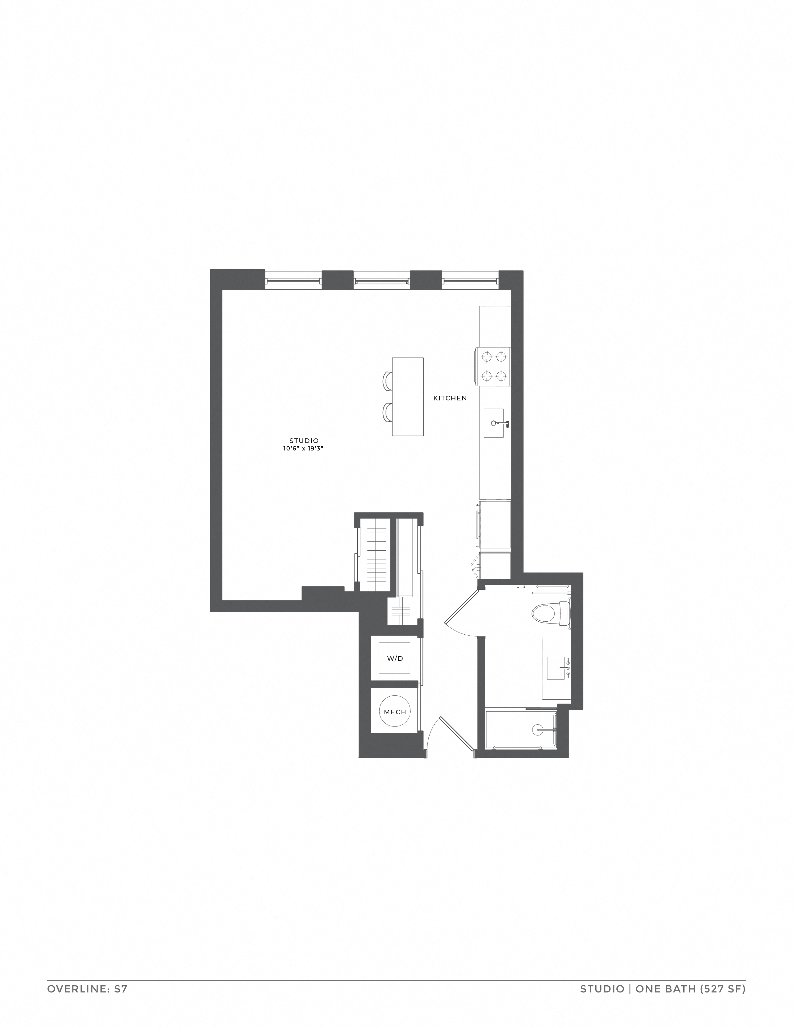 Floorplan image of apartment 