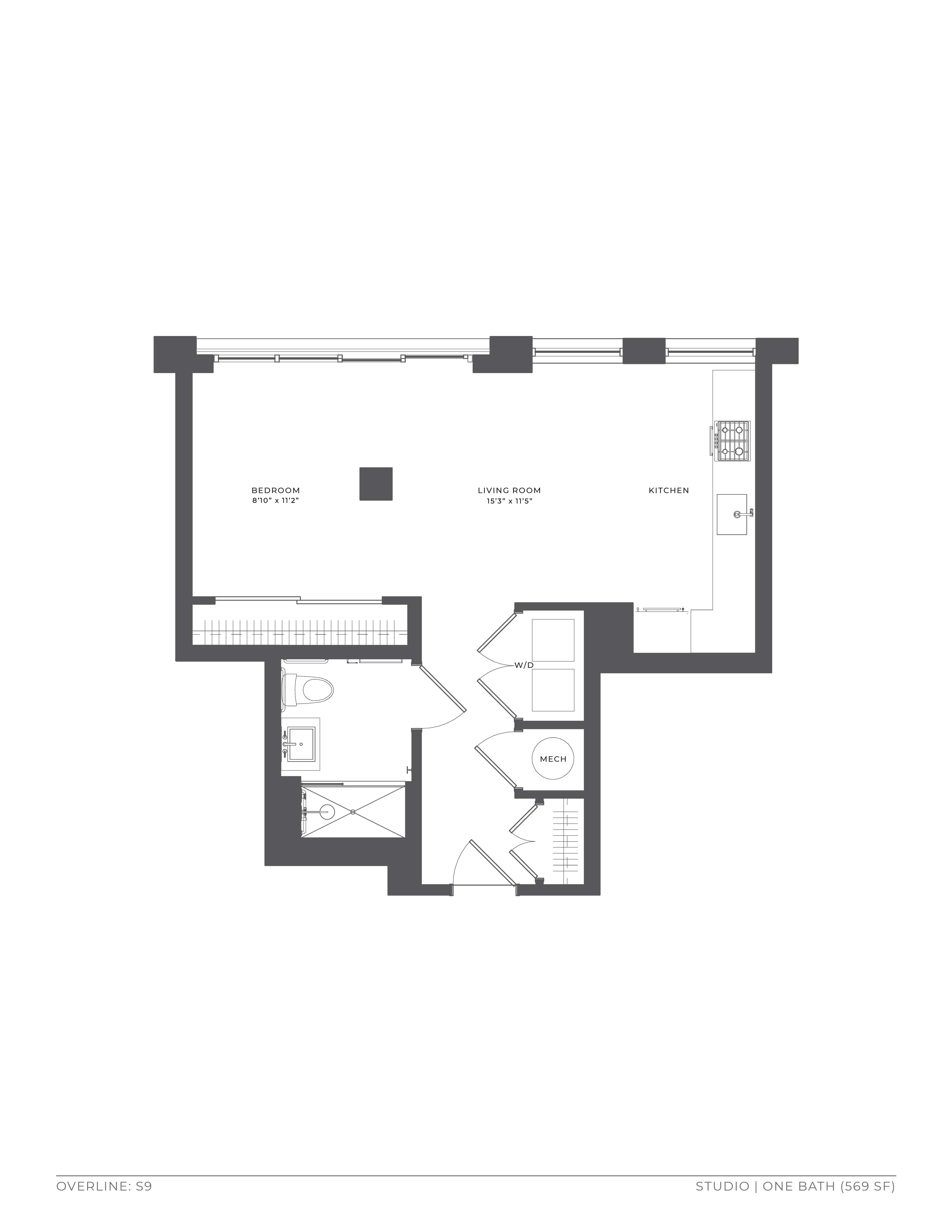 Floorplan image of apartment 