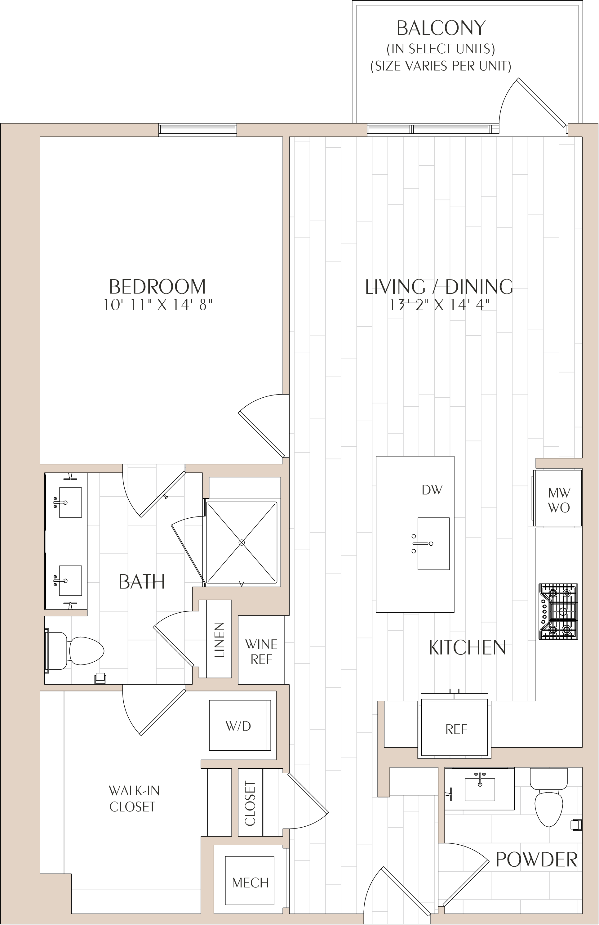 Floor Plan Image of Apartment Apt 0703