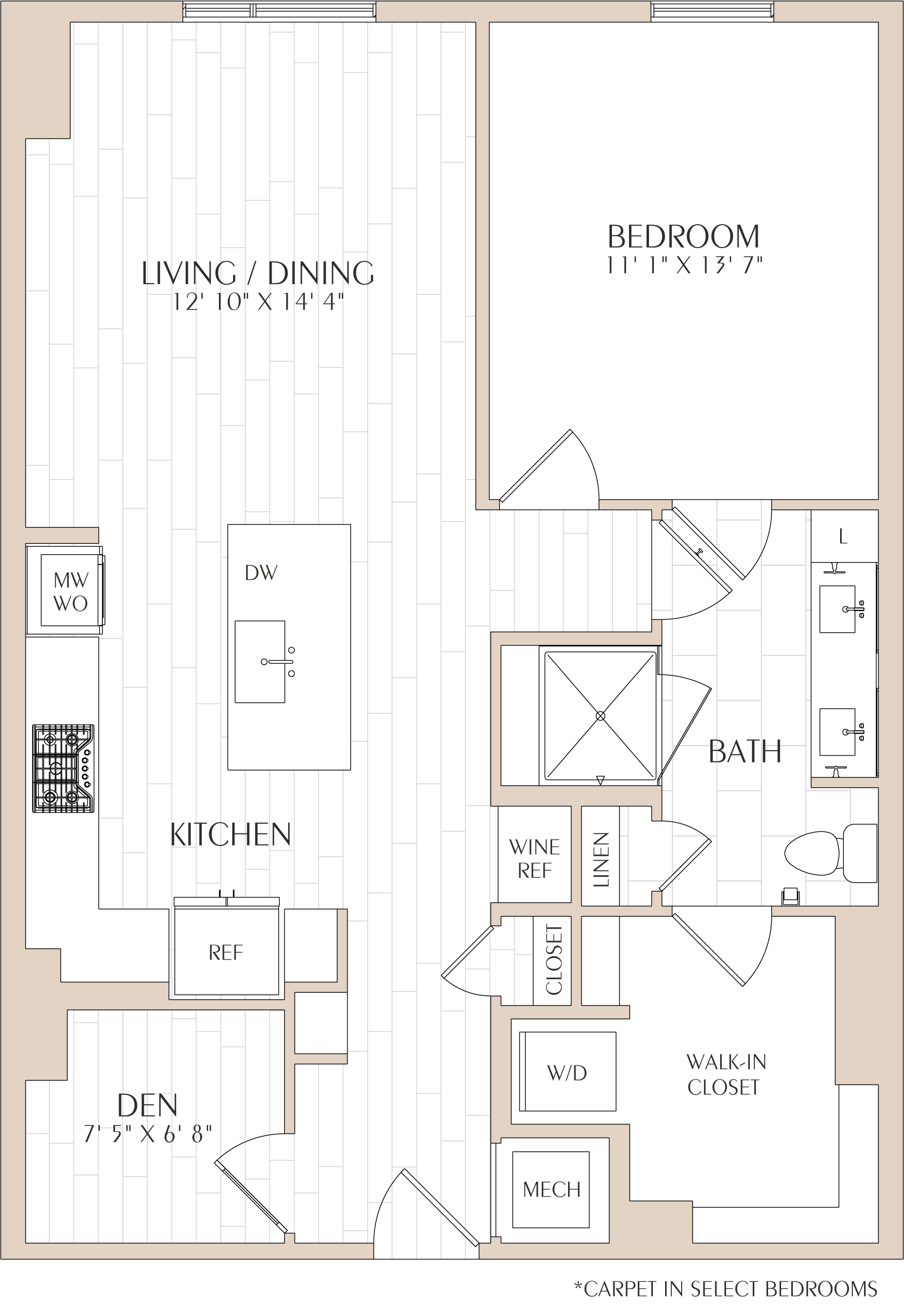 Floor Plan Image of Apartment Apt 0404